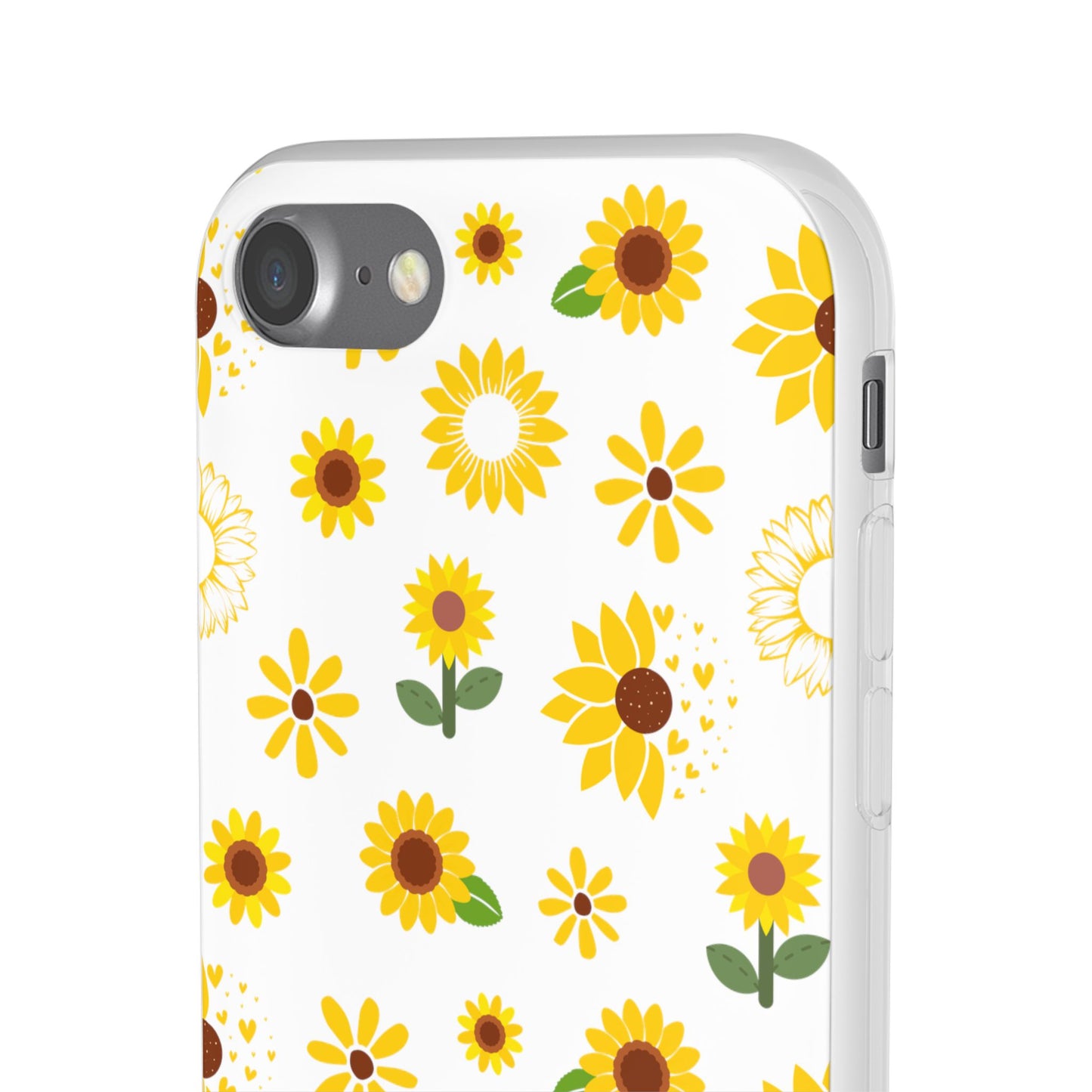 Sunflower Burst Flexible Phone Case iPhone Case Samsung Galaxy