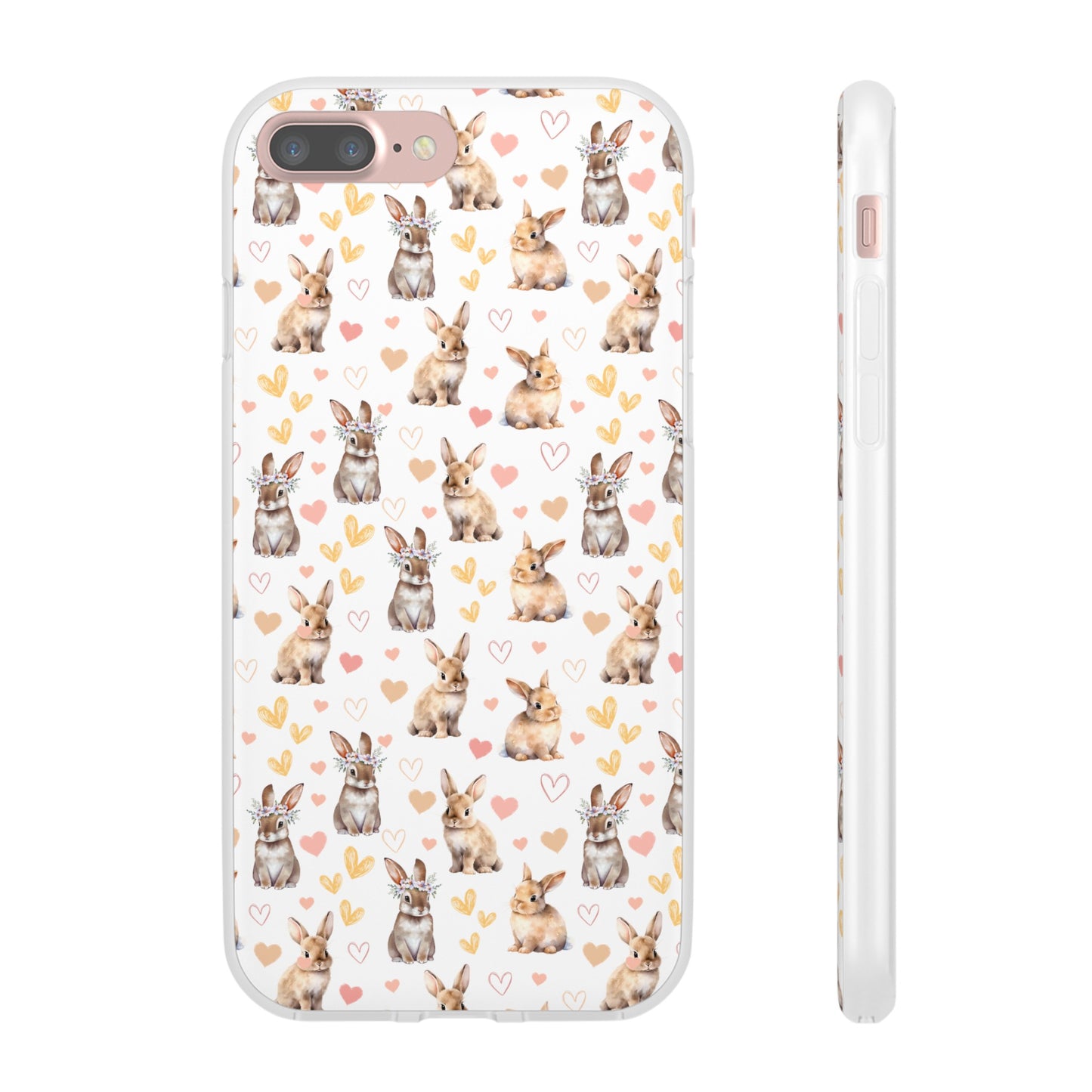 Bunny Love Flexible Phone Case iPhone Case Samsung Galaxy - Phone Case - Kristine Celestine