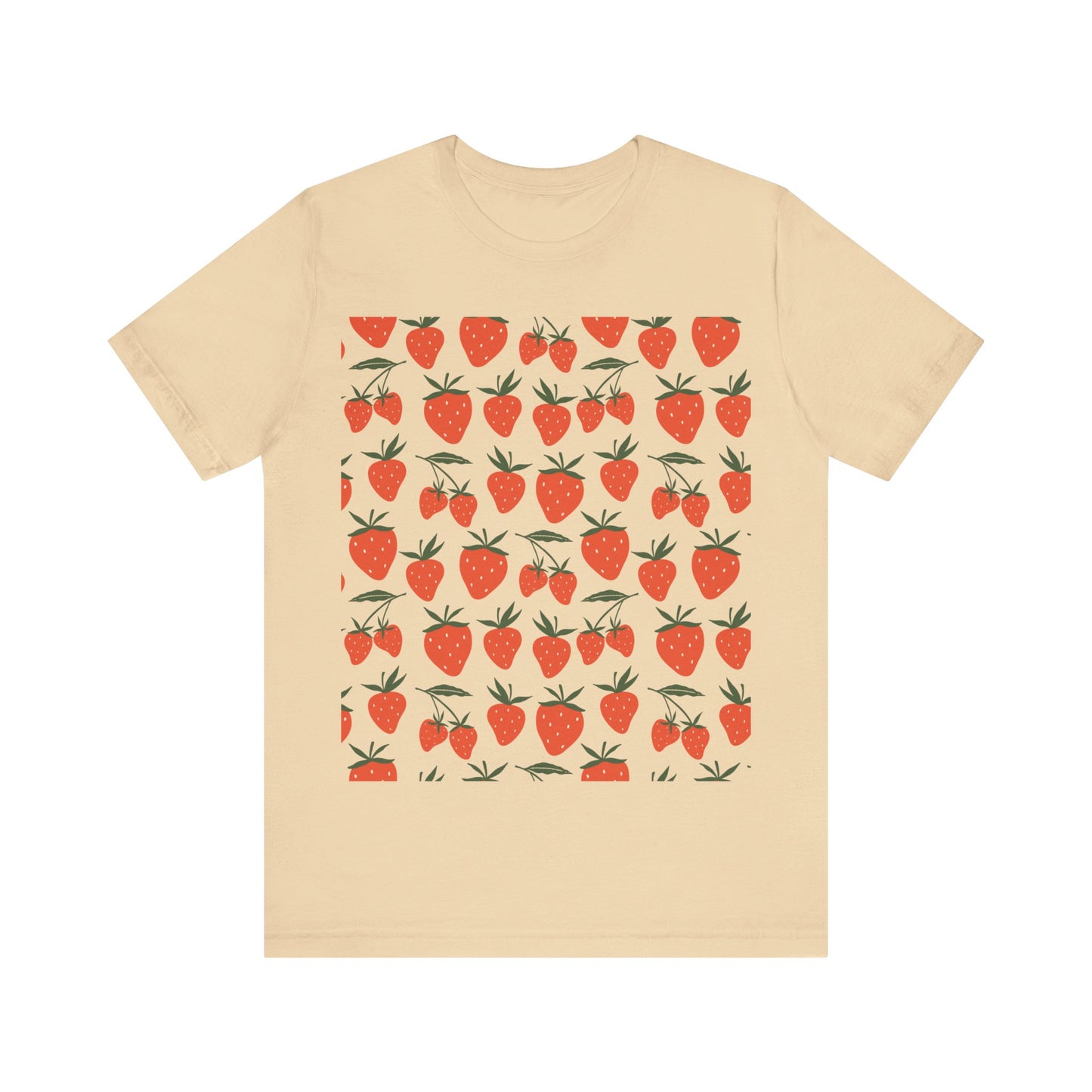 Tropical Strawberry T - Shirt - T - Shirt - Kristine Celestine