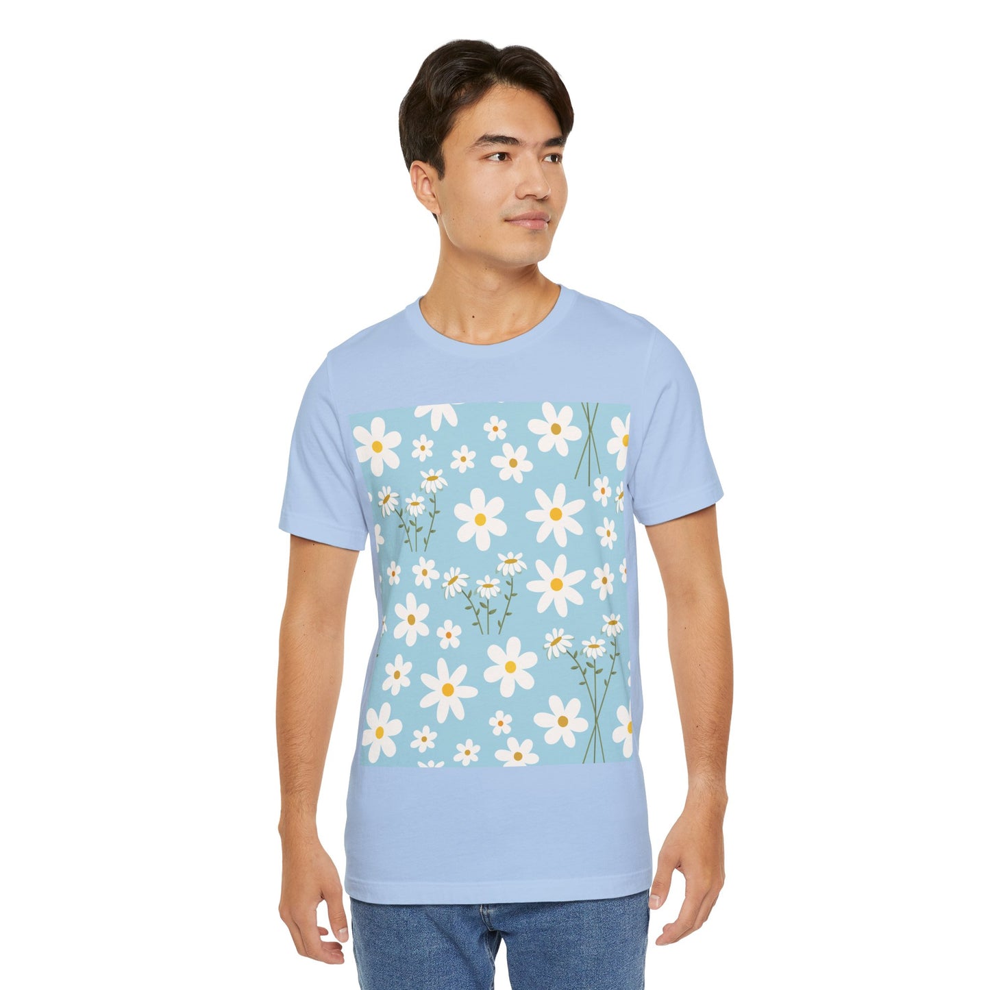 Sky Blue Daisy T - Shirt - T - Shirt - Kristine Celestine