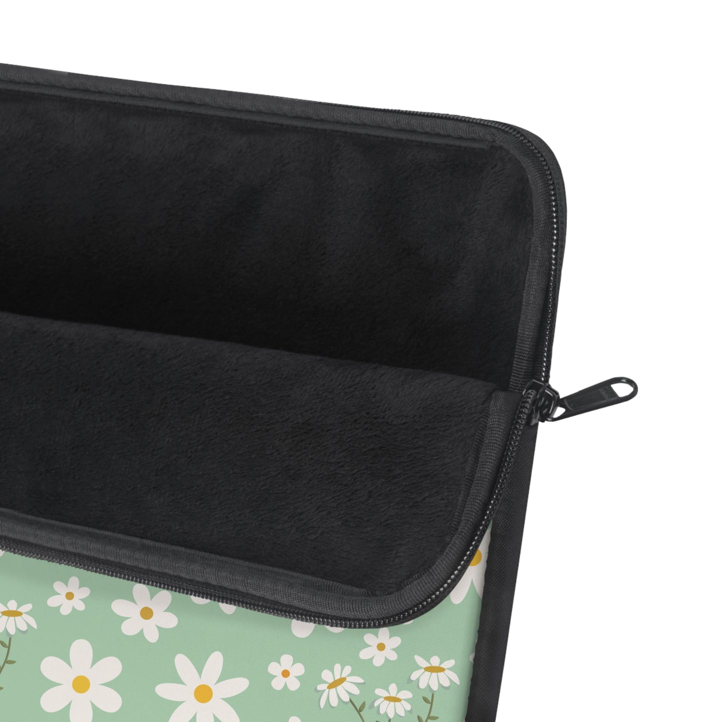 Mint Daisy Delight Laptop Sleeve Cute Daisies Laptop Pouch Green Summer Laptop Bag Sage Pistachio Green Laptop Case Spring Laptop Protector Cute Tablet Sleeve Pretty Tablet Case Adorable Tablet Pouch