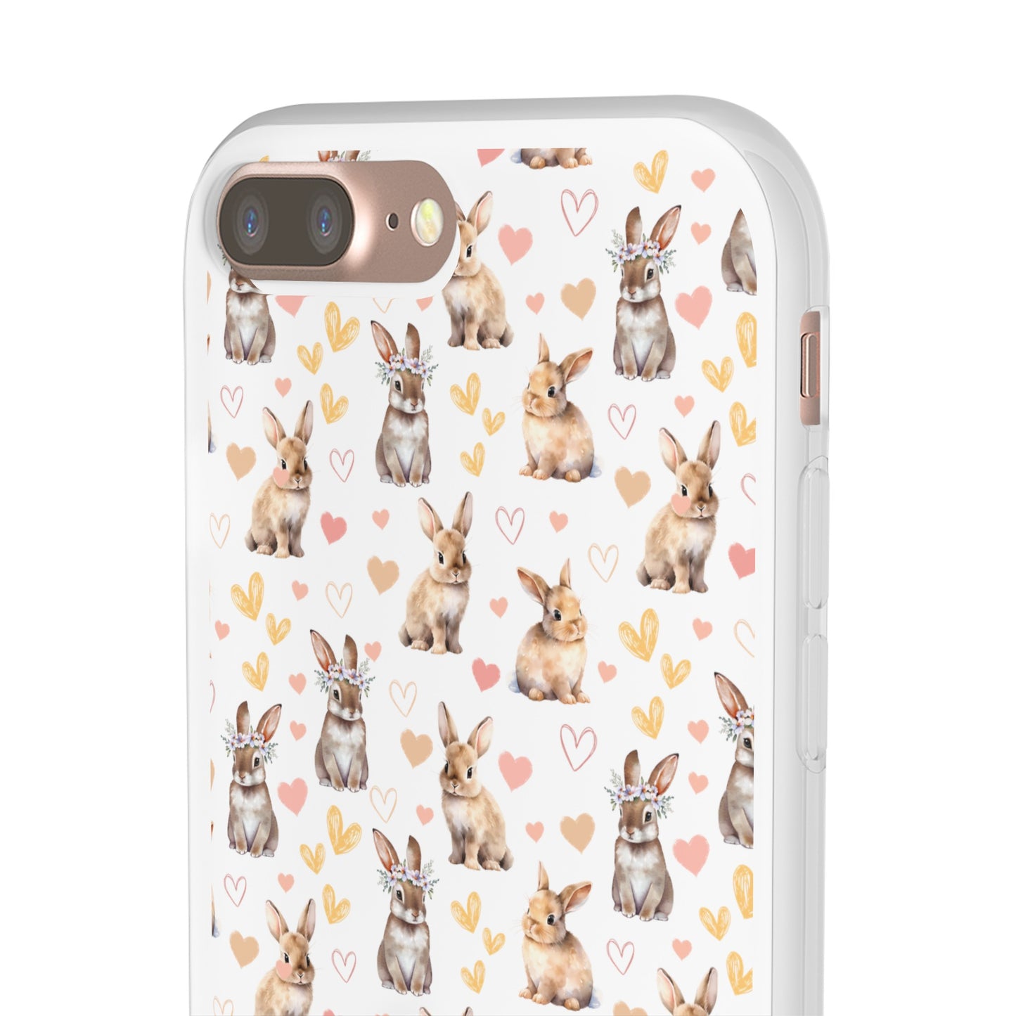 Bunny Love Flexible Phone Case iPhone Case Samsung Galaxy - Phone Case - Kristine Celestine