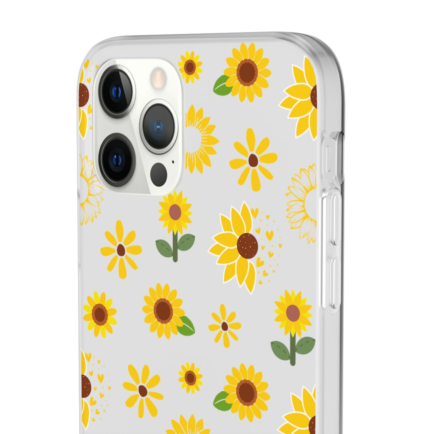 Sunflower Burst Flexible Phone Case iPhone Case Samsung Galaxy