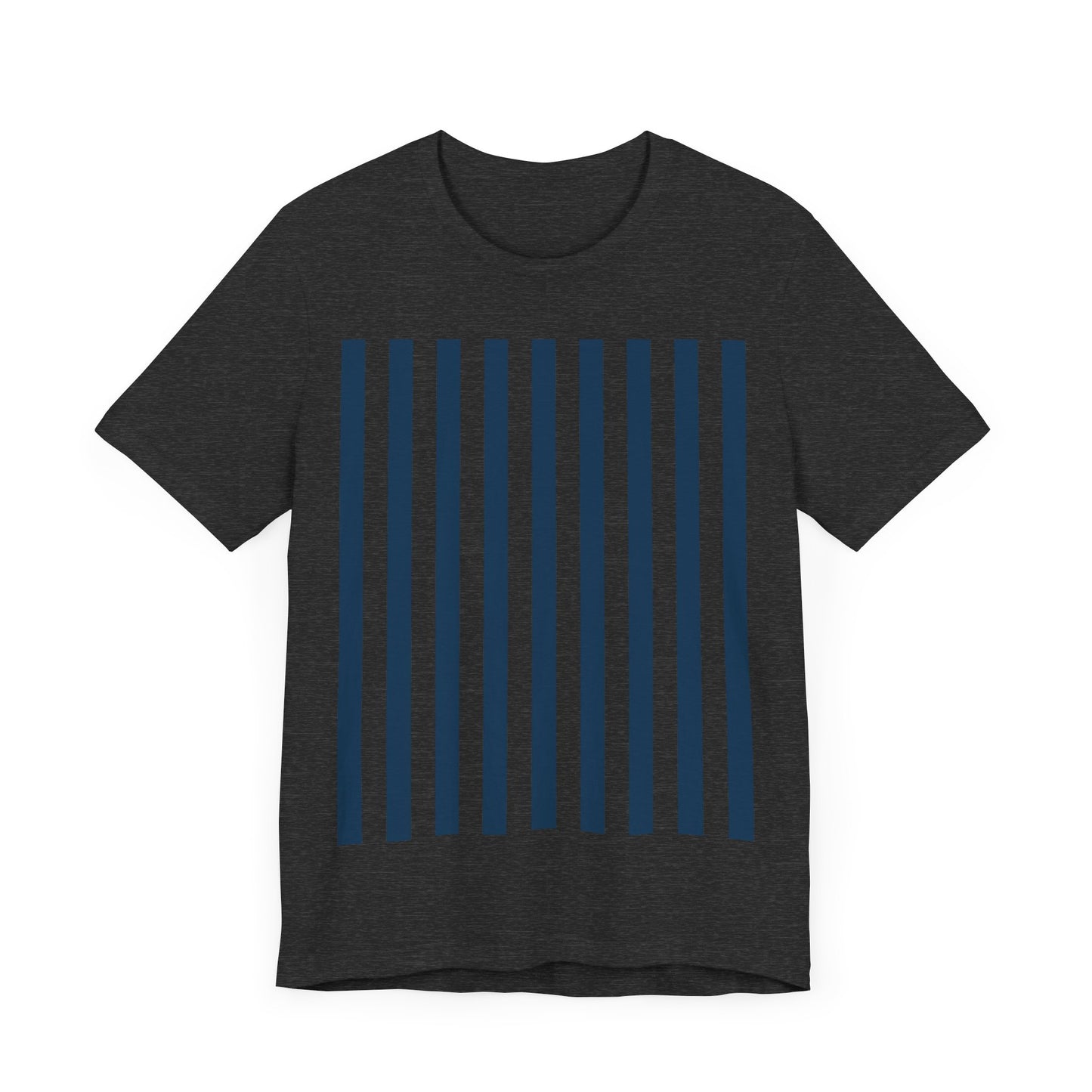 Navy Blue Stripes Shirt Royal Blue T - Shirts - T - Shirt - Kristine Celestine