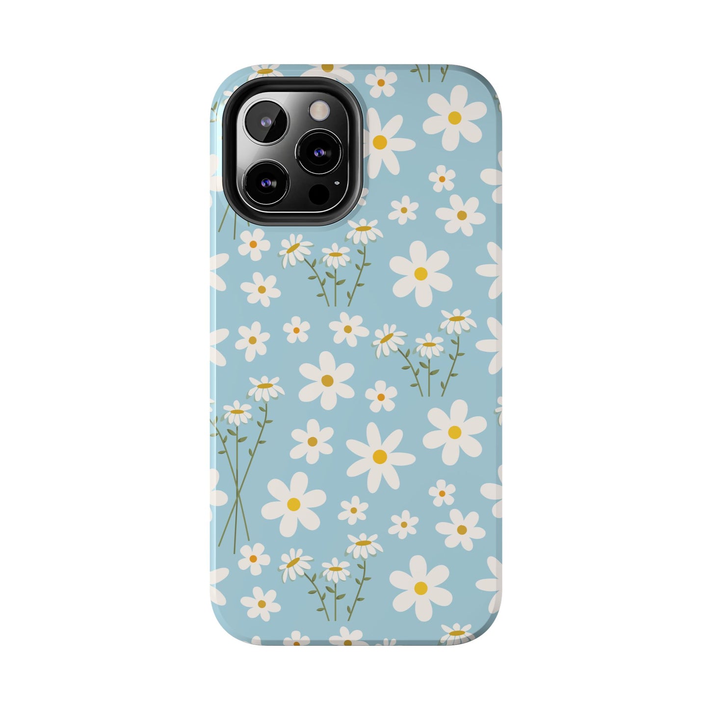 Sky Blue Daisy Tough Phone Case for iPhone and Samsung Galaxy