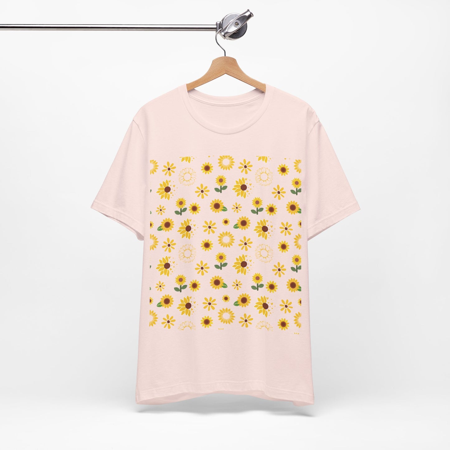 Camisa unisex con ráfaga de girasol