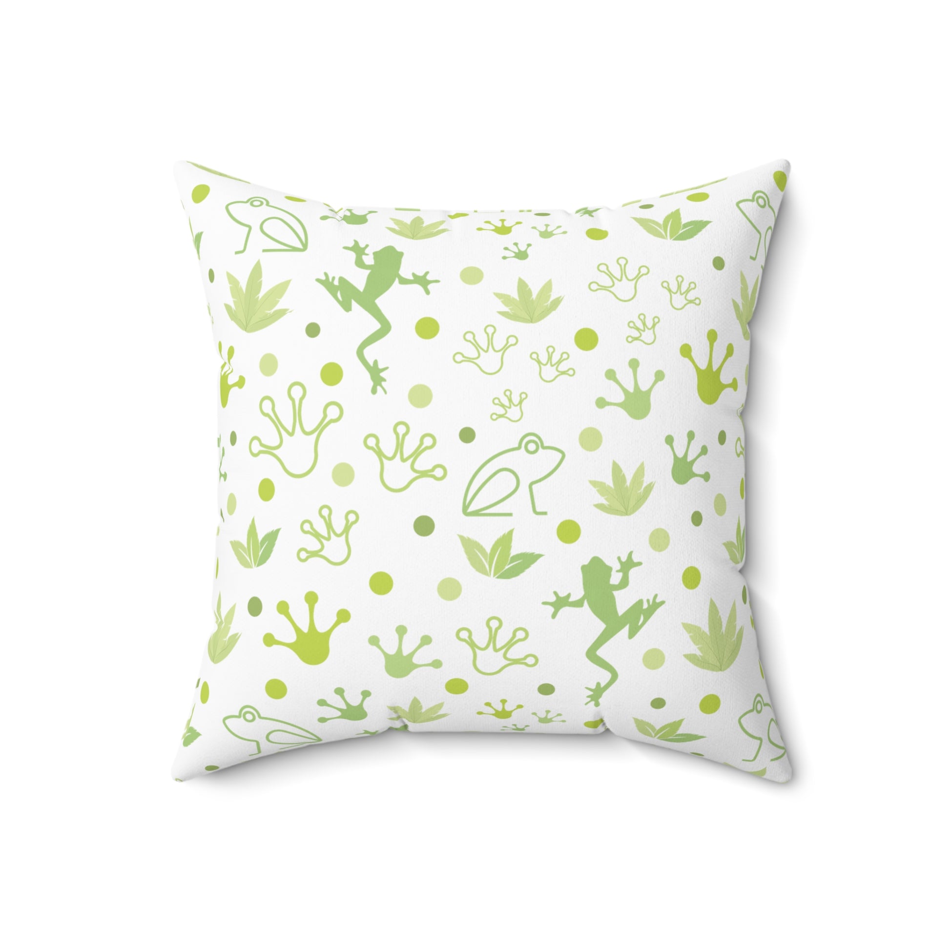 Froggy Square Pillow - Pillow - Kristine Celestine