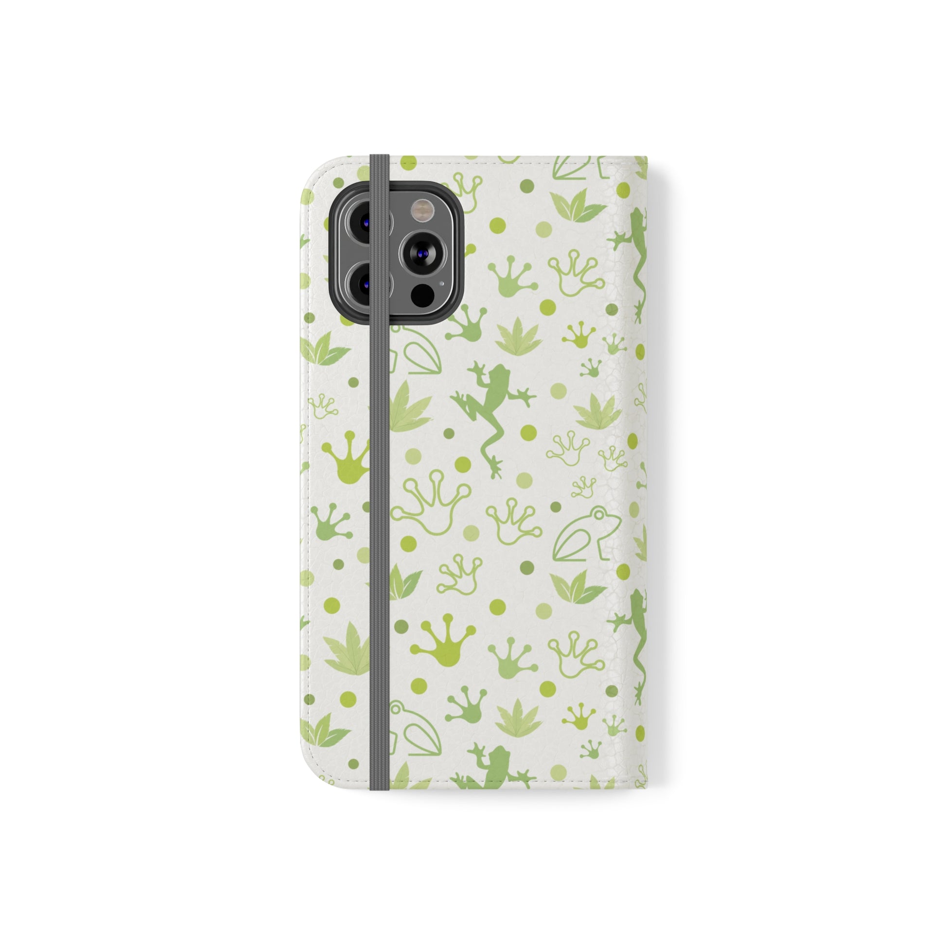 Froggy Flip Phone Case Cover with Pockets - Phone Case - Kristine Celestine