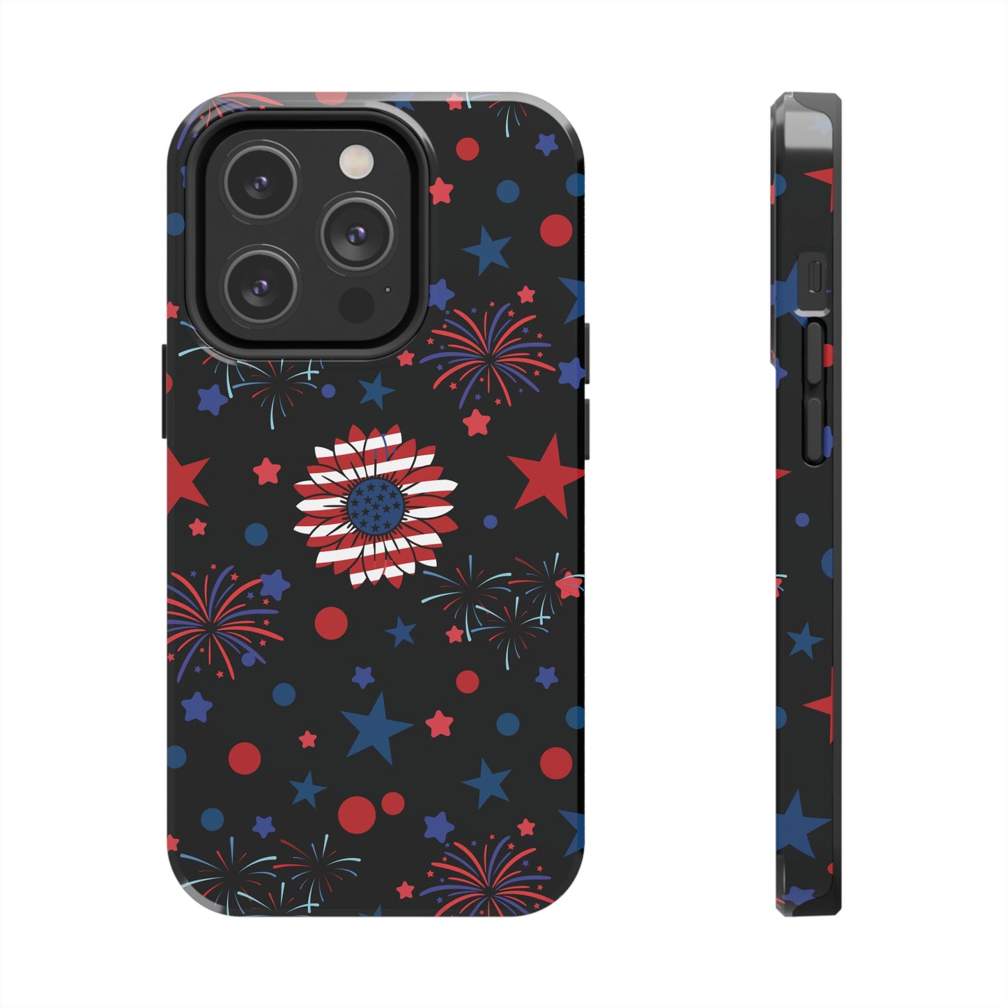 Starry Night America Tough Phone Case for iPhone and Samsung Galaxy