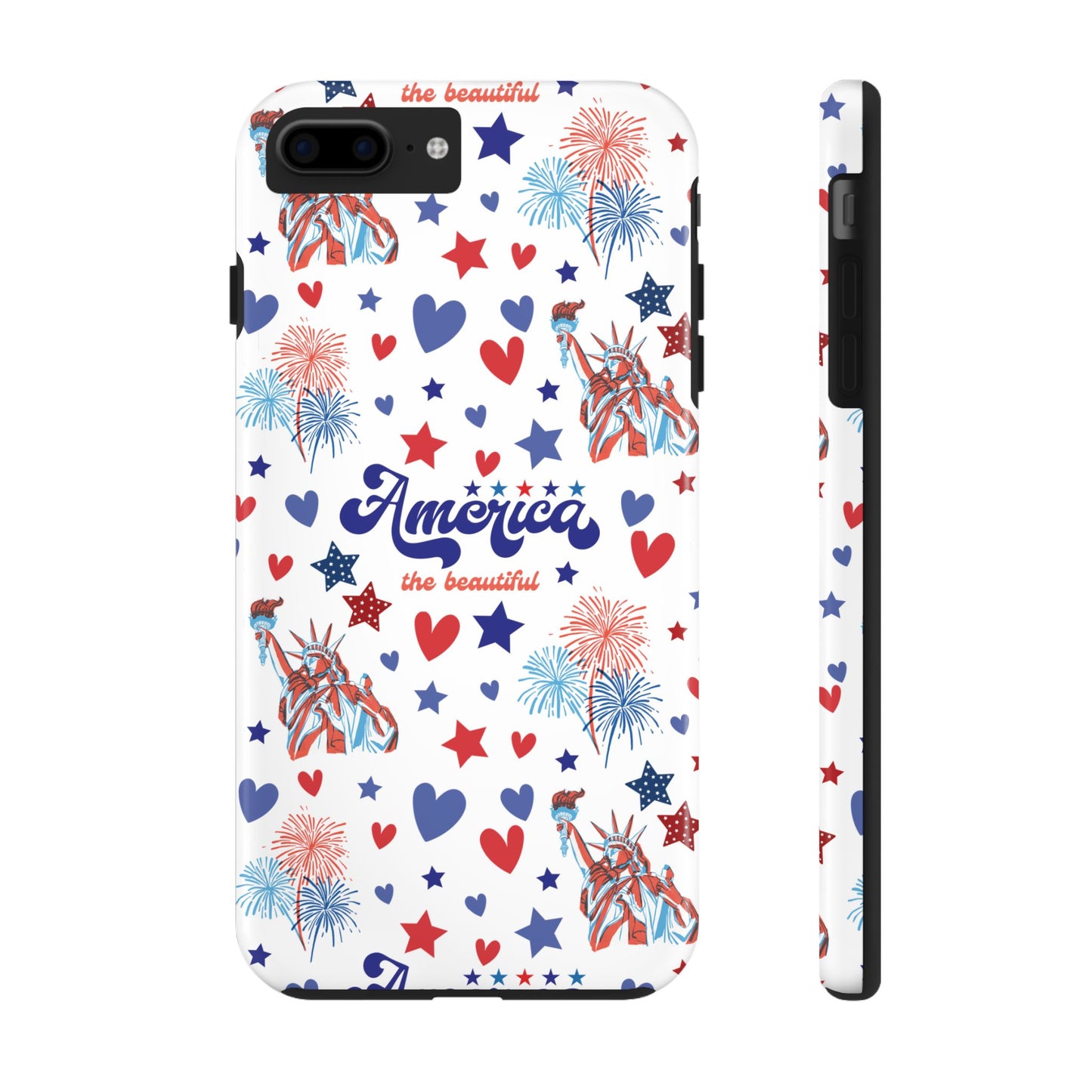 America the Beautiful Tough Phone Case for iPhone and Samsung Galaxy