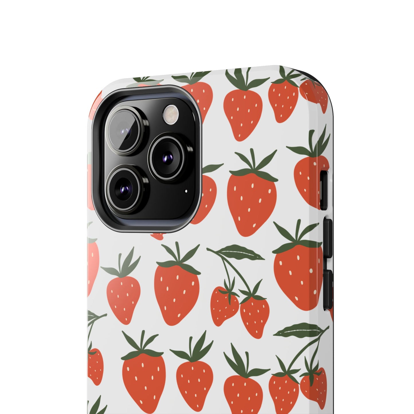 Tropical Strawberry Tough Phone Case for iPhone and Samsung Galaxy