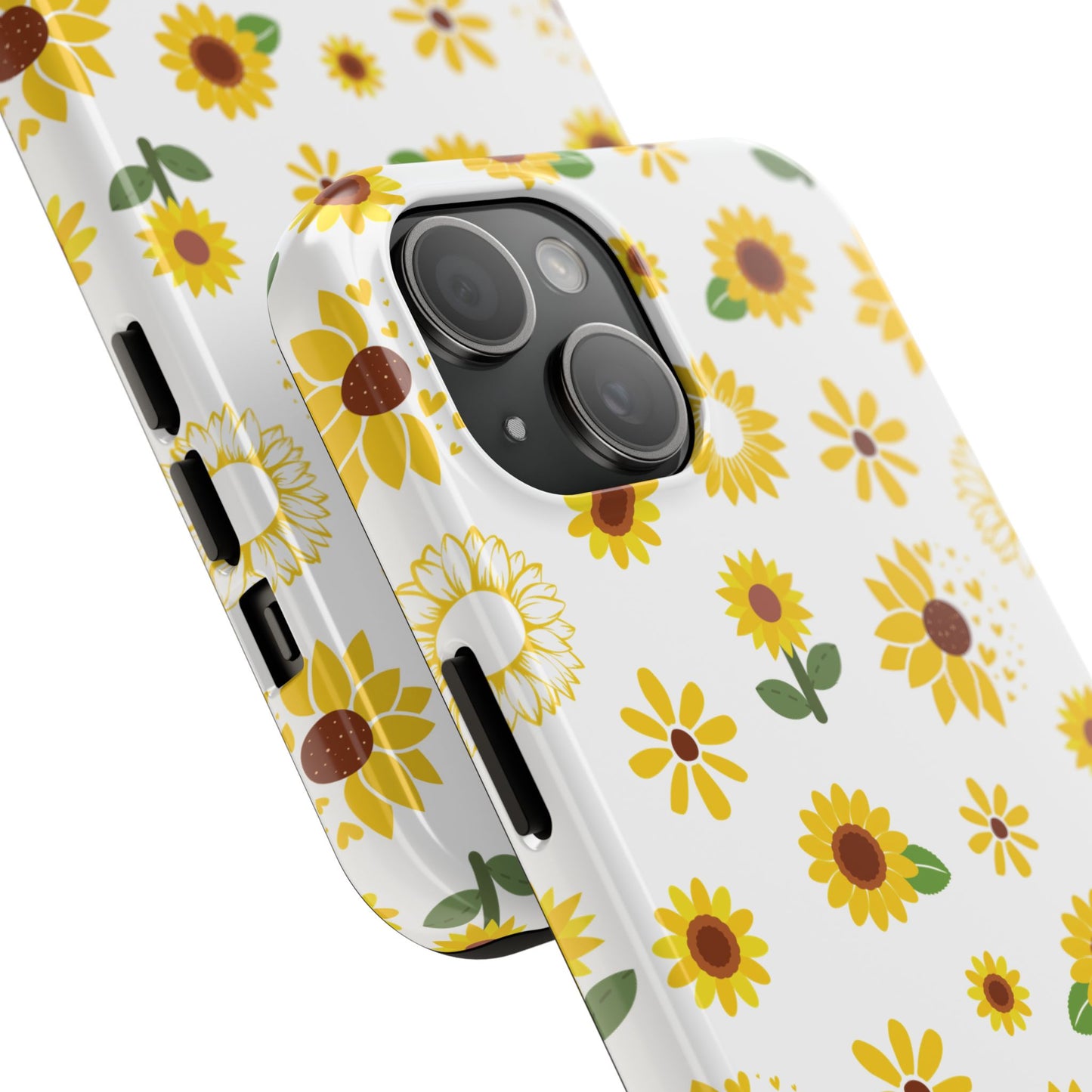 Sunflower Burst Tough Phone Case for iPhone and Samsung Galaxy