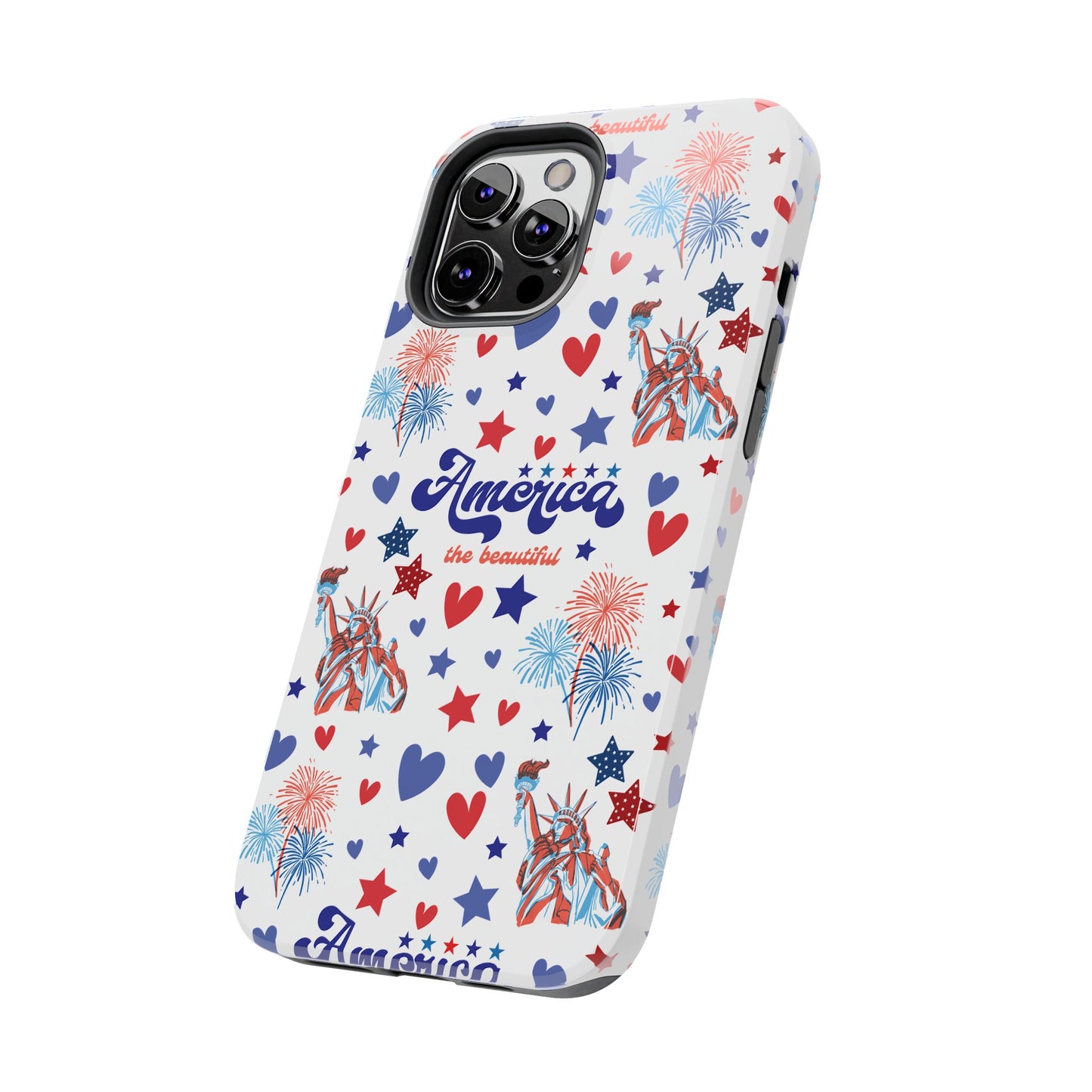 America the Beautiful Tough Phone Case for iPhone and Samsung Galaxy