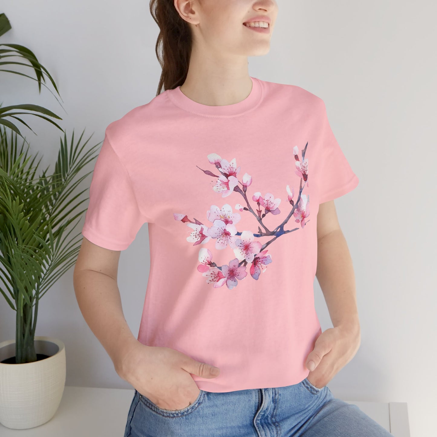 Japanese Cherry Blossom T - Shirt (vL) - T - Shirt - Kristine Celestine