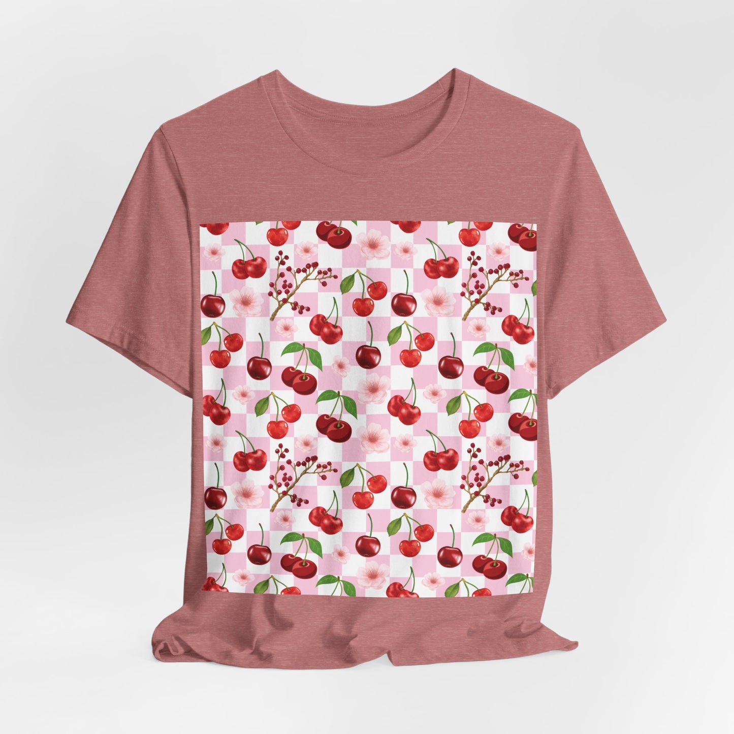 Cherry Checkerboard T-Shirt