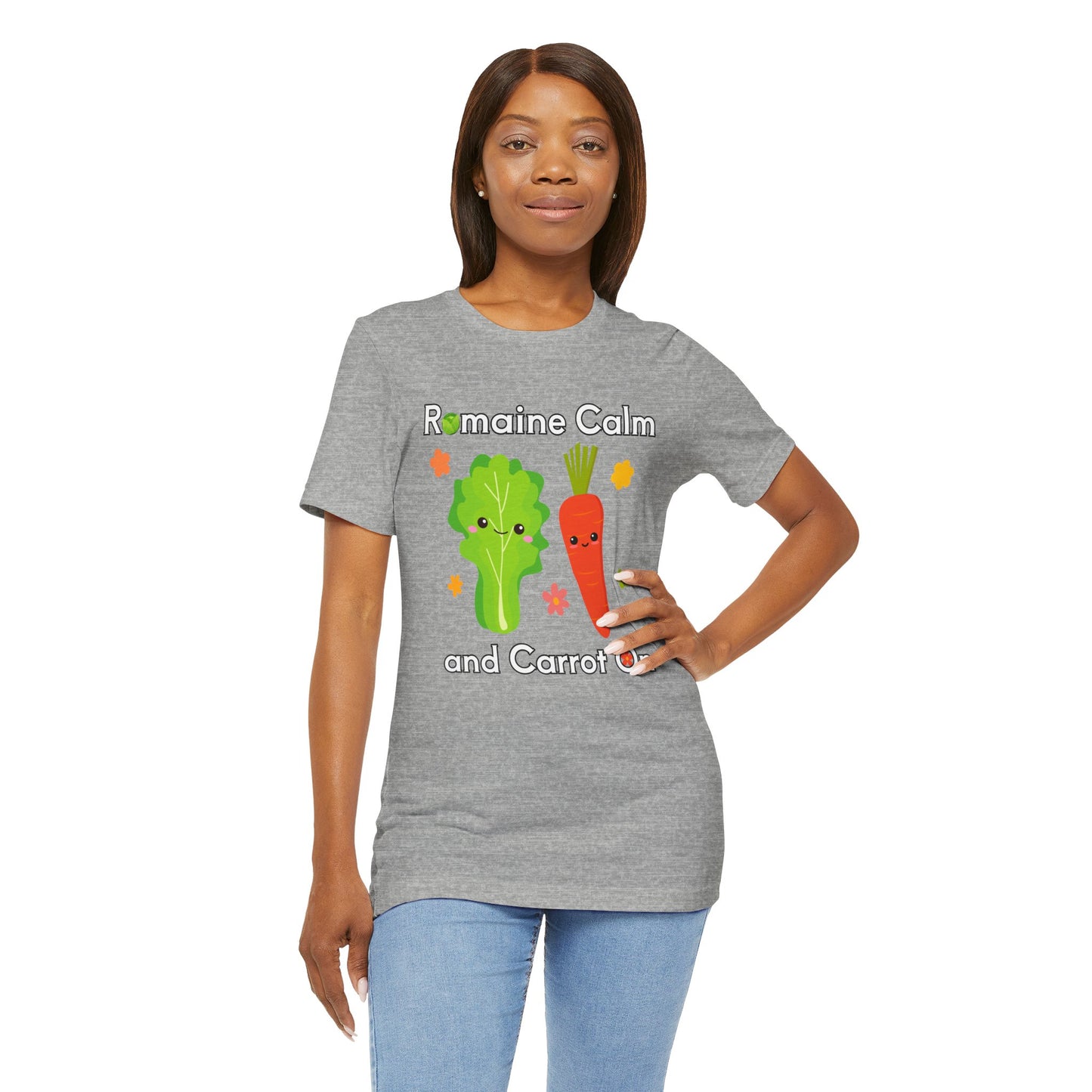 Romaine Calm and Carrot On T-Shirt