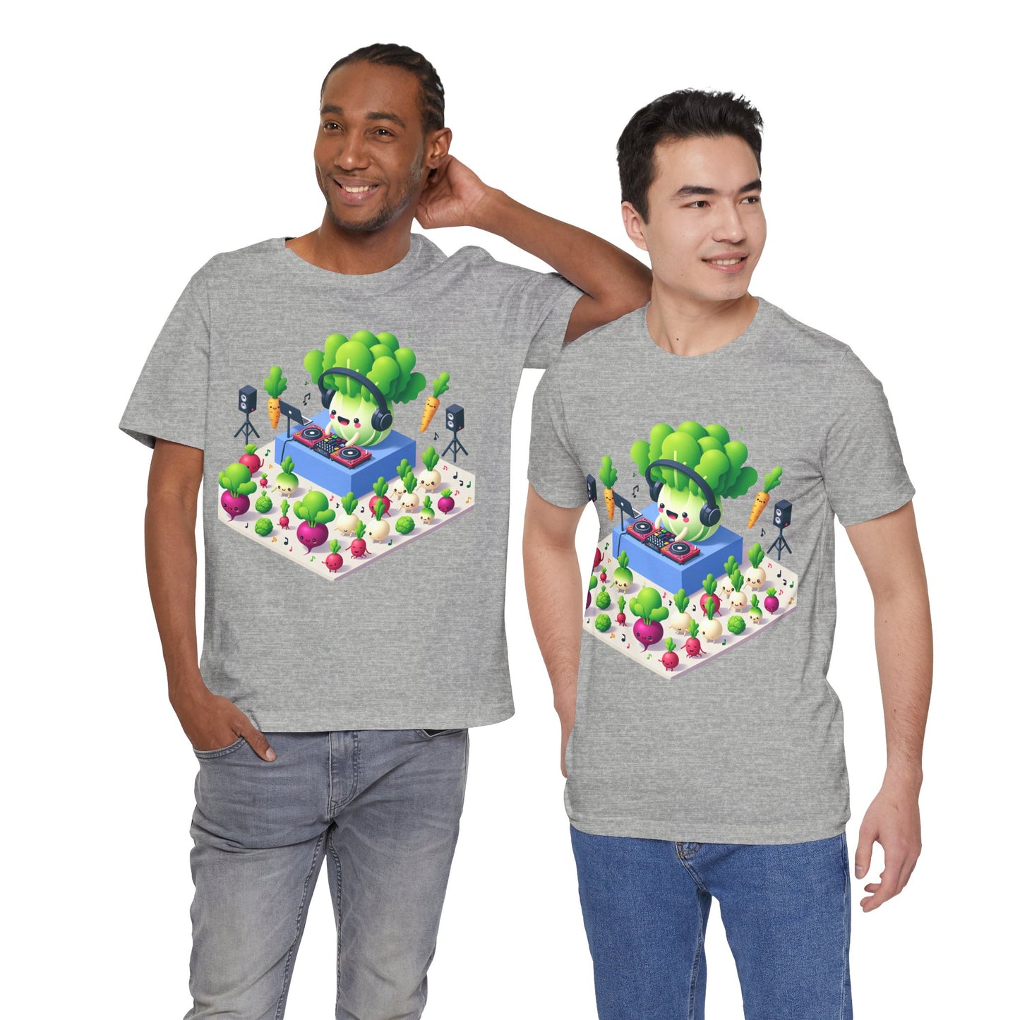 Veggie Party DJ Lettuce Turning Up the Beet T-Shirt