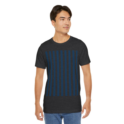 Navy Blue Stripes Shirt Royal Blue T - Shirts - T - Shirt - Kristine Celestine