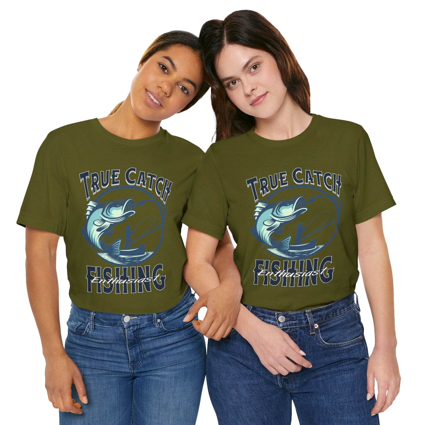 True Catch Fishing Enthusiast T-Shirt