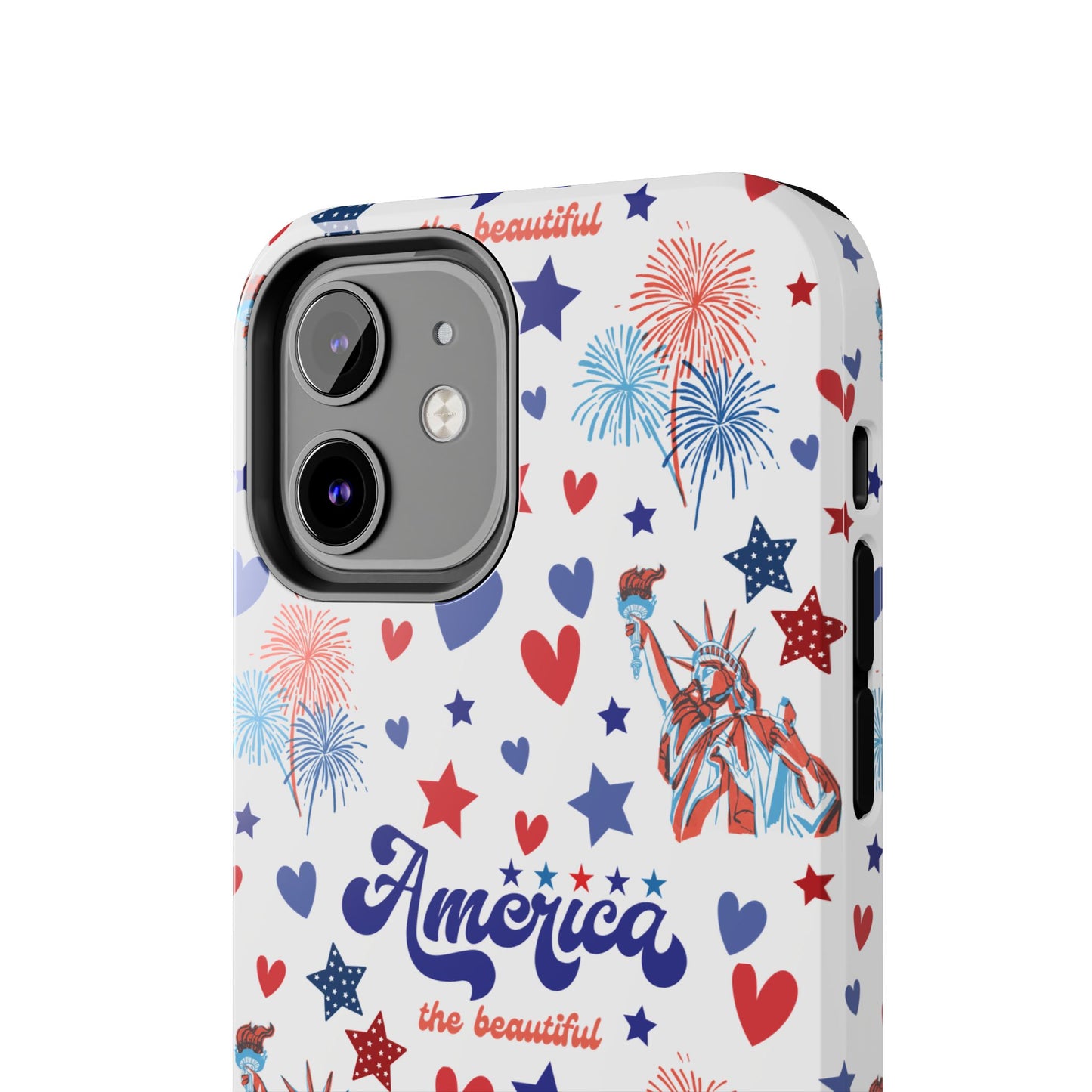 America the Beautiful Tough Phone Case for iPhone and Samsung Galaxy