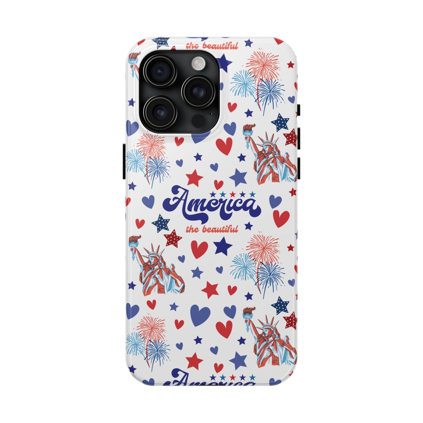 America the Beautiful Tough Phone Case for iPhone and Samsung Galaxy