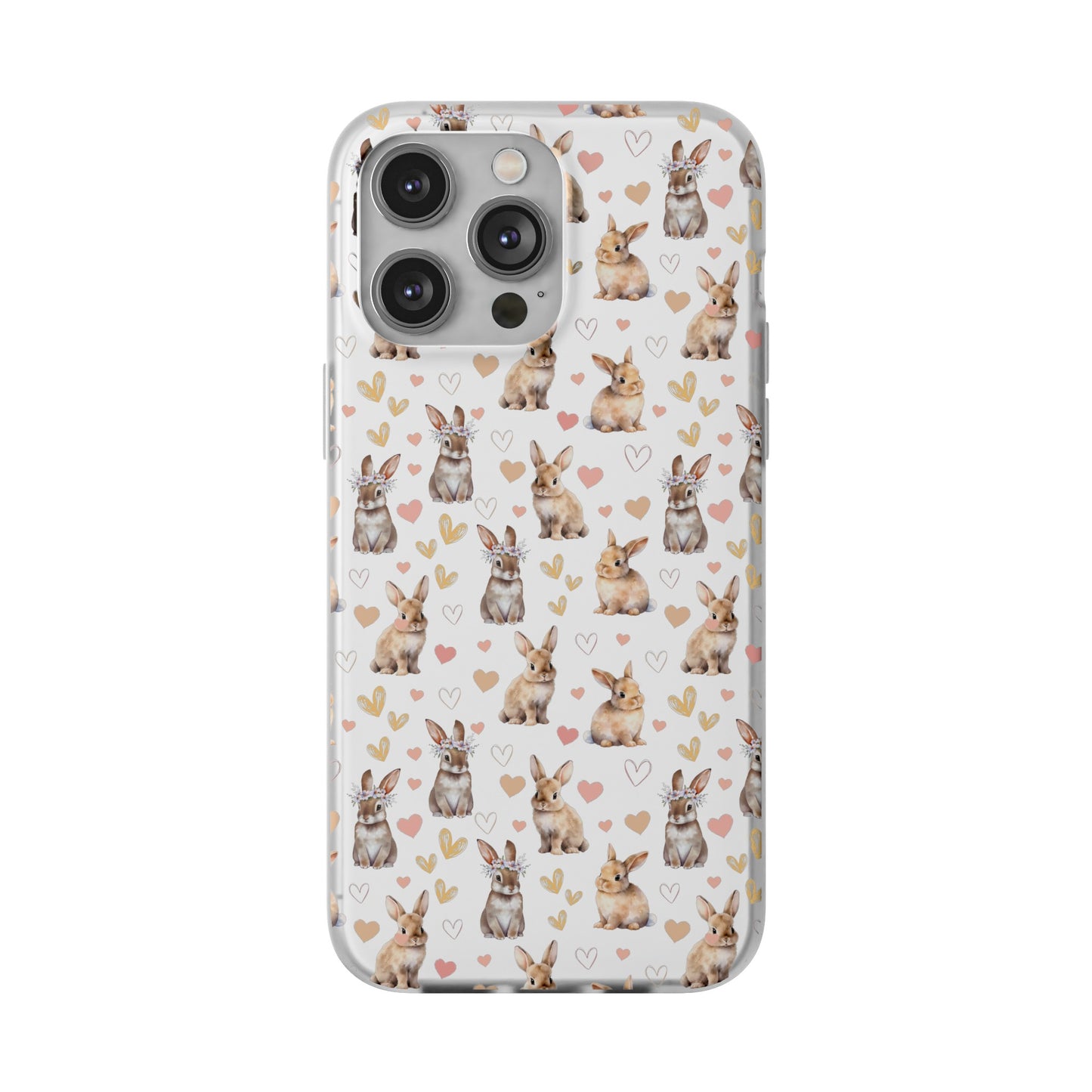 Bunny Love Flexible Phone Case iPhone Case Samsung Galaxy - Phone Case - Kristine Celestine