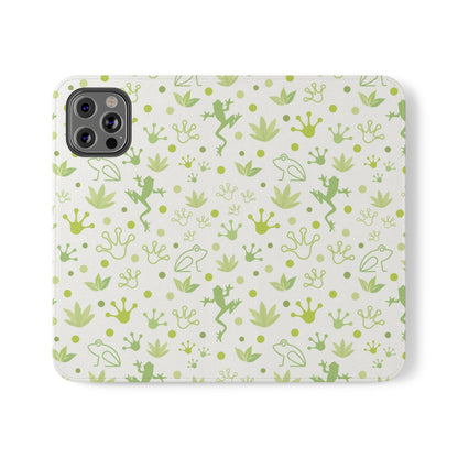 Froggy Flip Phone Case Cover with Pockets - Phone Case - Kristine Celestine