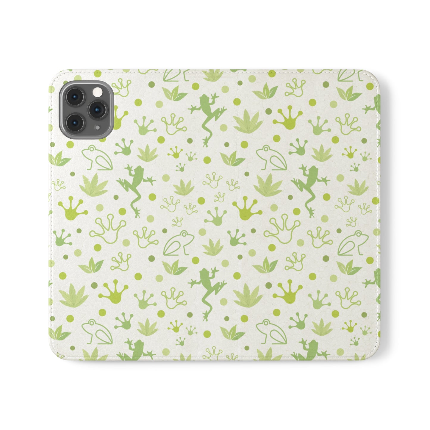 Froggy Flip Phone Case Cover with Pockets - Phone Case - Kristine Celestine