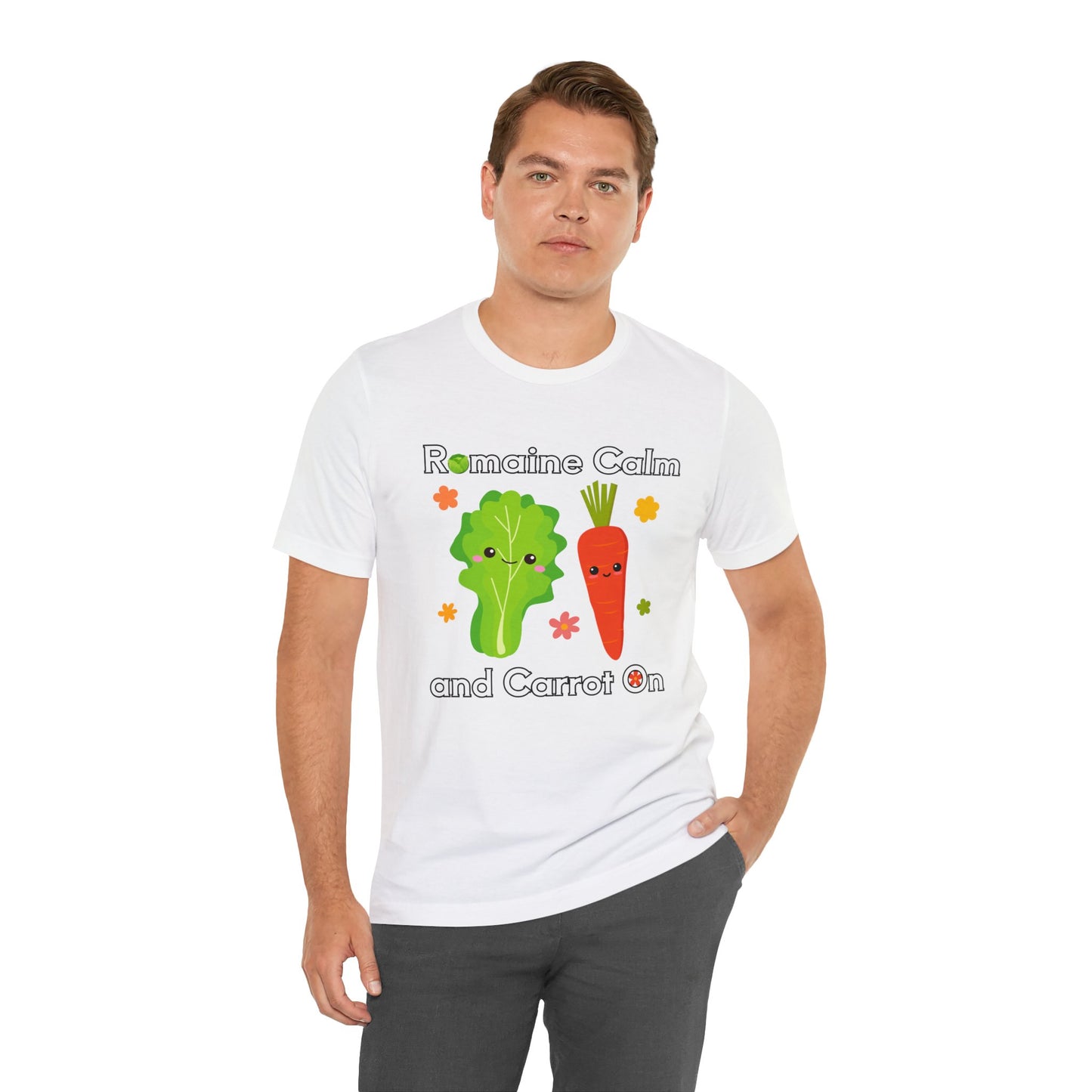 Romaine Calm and Carrot On T-Shirt