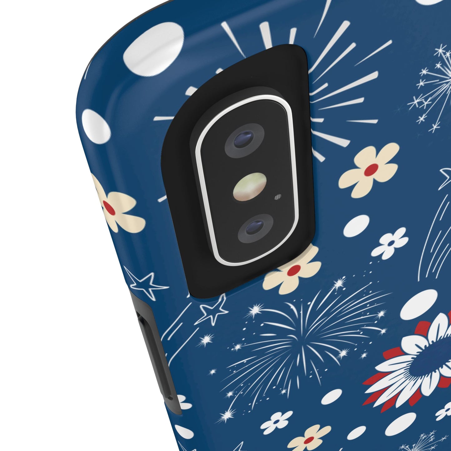 USA Daisy Fireworks Tough Phone Case for iPhone and Samsung Galaxy