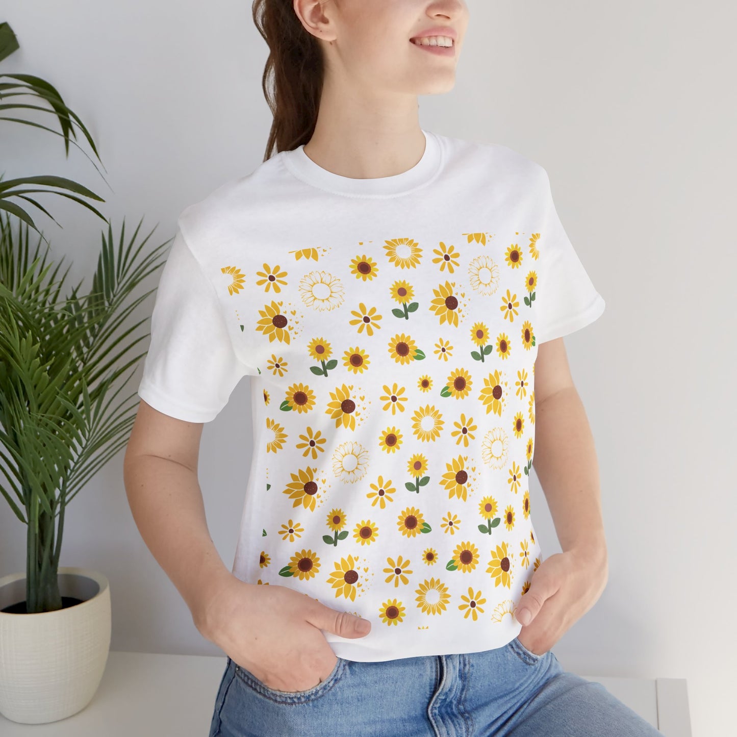 Sunflower Burst T - Shirt - T - Shirt - Kristine Celestine