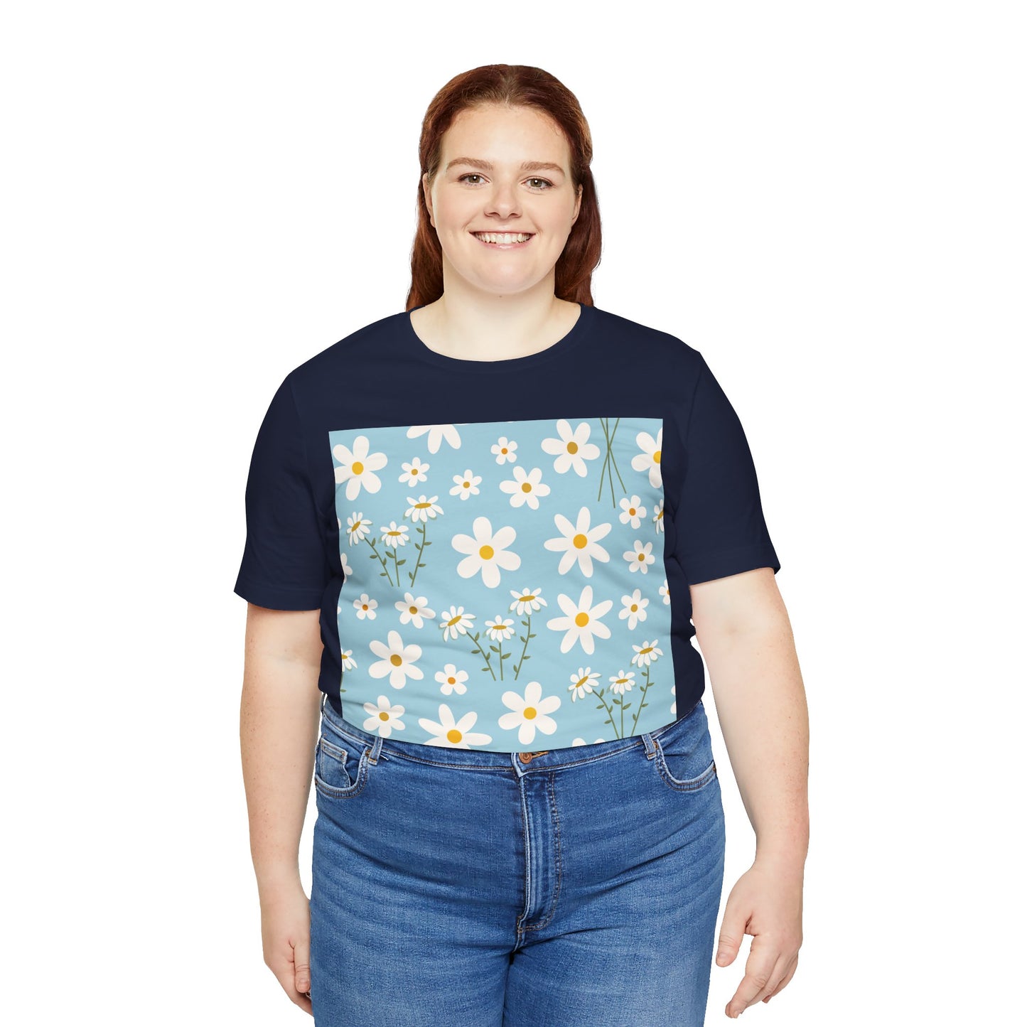 Sky Blue Daisy T - Shirt - T - Shirt - Kristine Celestine