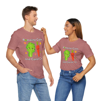 Romaine Calm and Carrot On T-Shirt