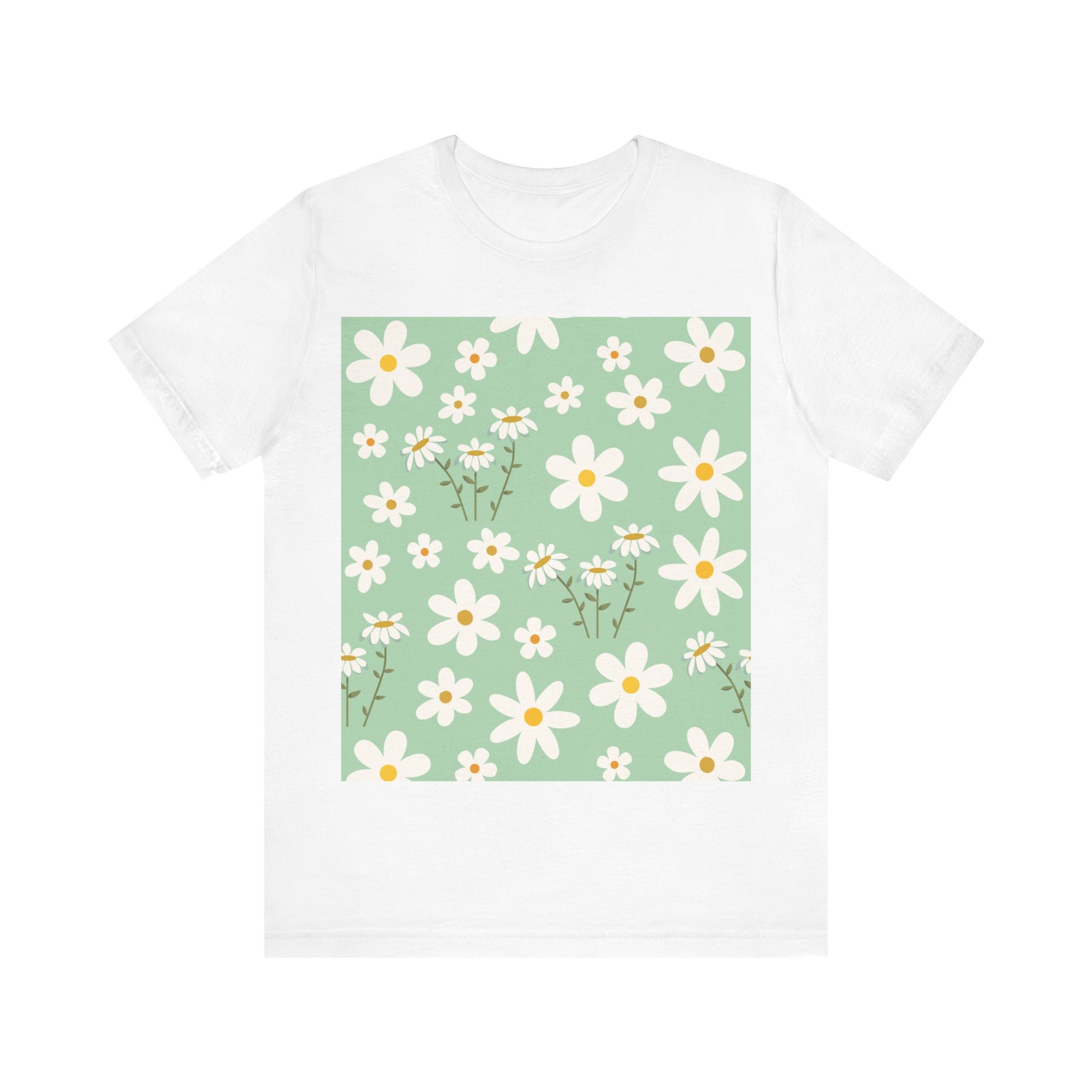 Mint Daisy Delight T - Shirt - T - Shirt - Kristine Celestine