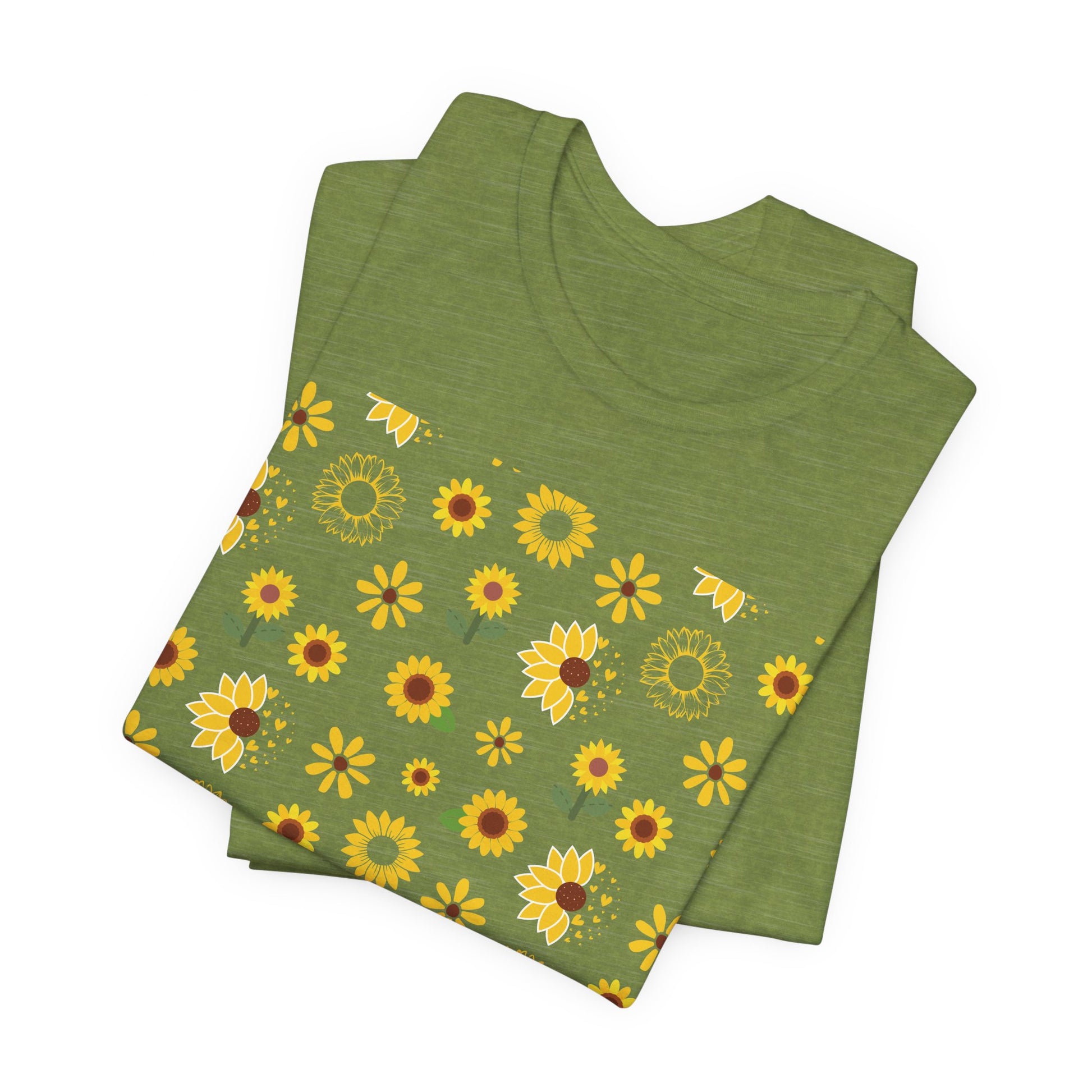 Sunflower Burst T - Shirt - T - Shirt - Kristine Celestine