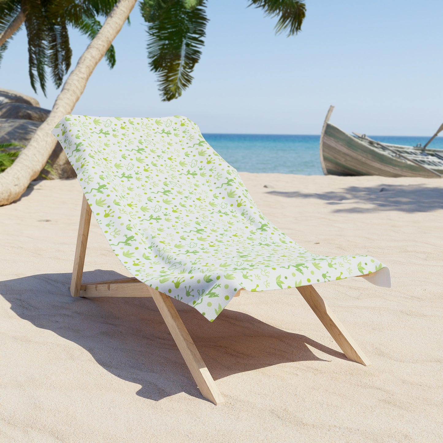 Froggy Beach Towel