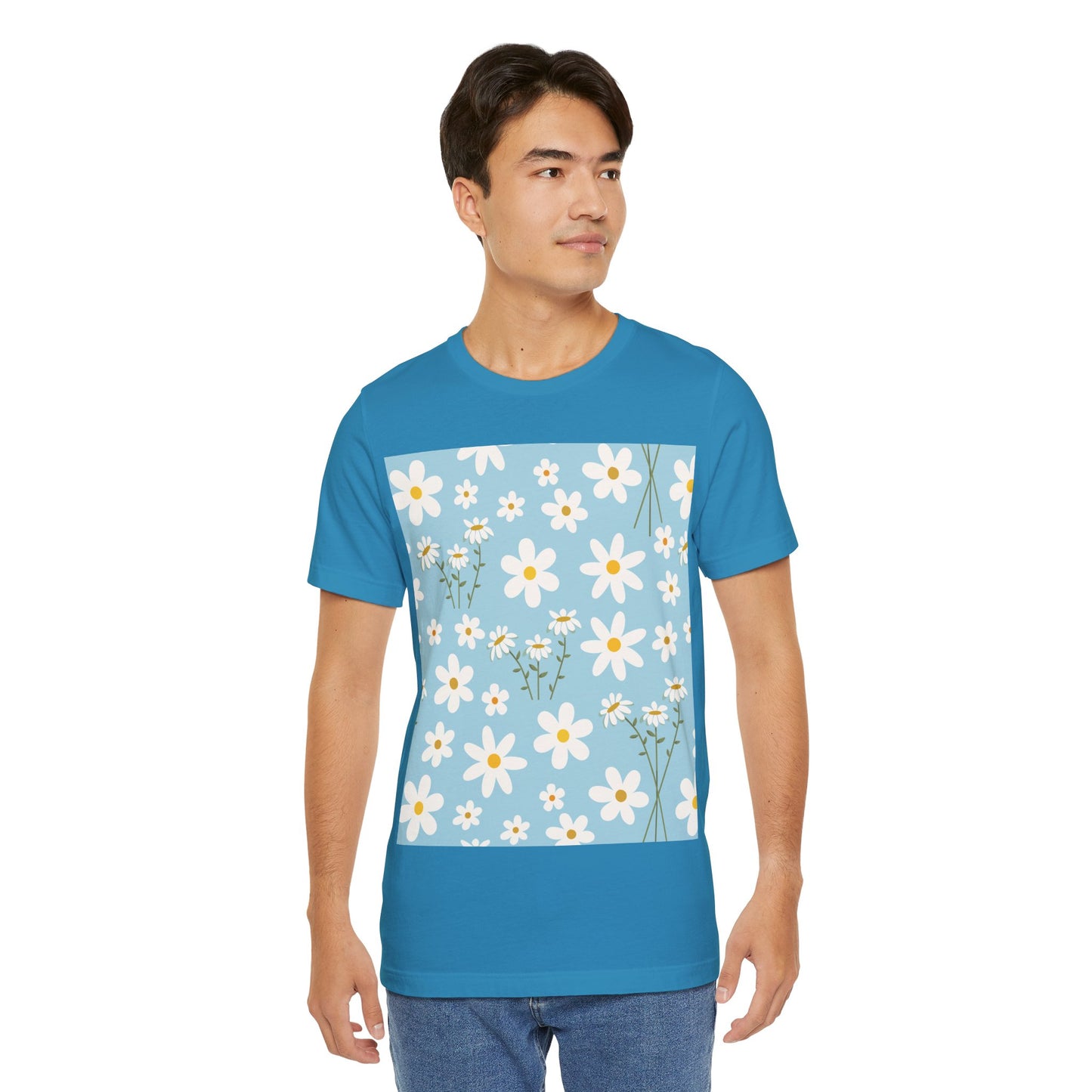 Sky Blue Daisy T - Shirt - T - Shirt - Kristine Celestine