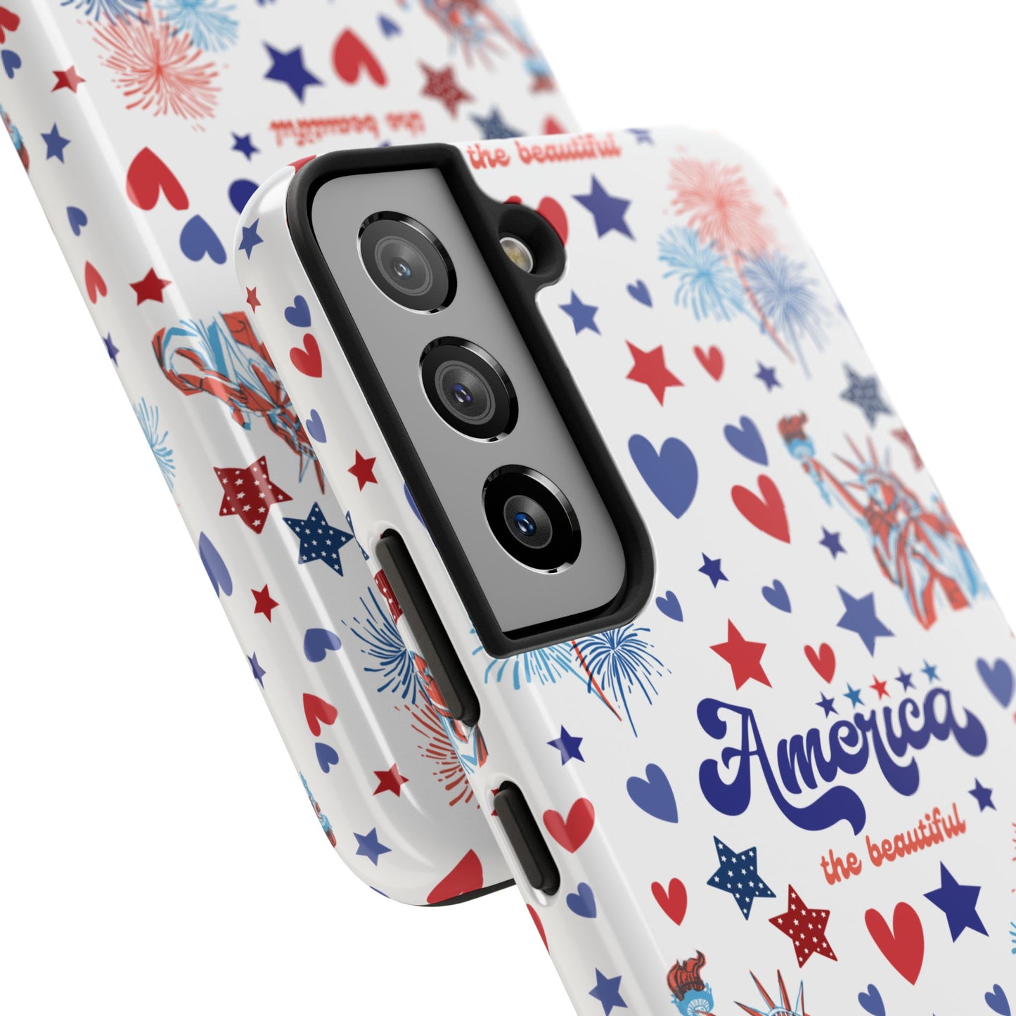 America the Beautiful Tough Phone Case for iPhone and Samsung Galaxy