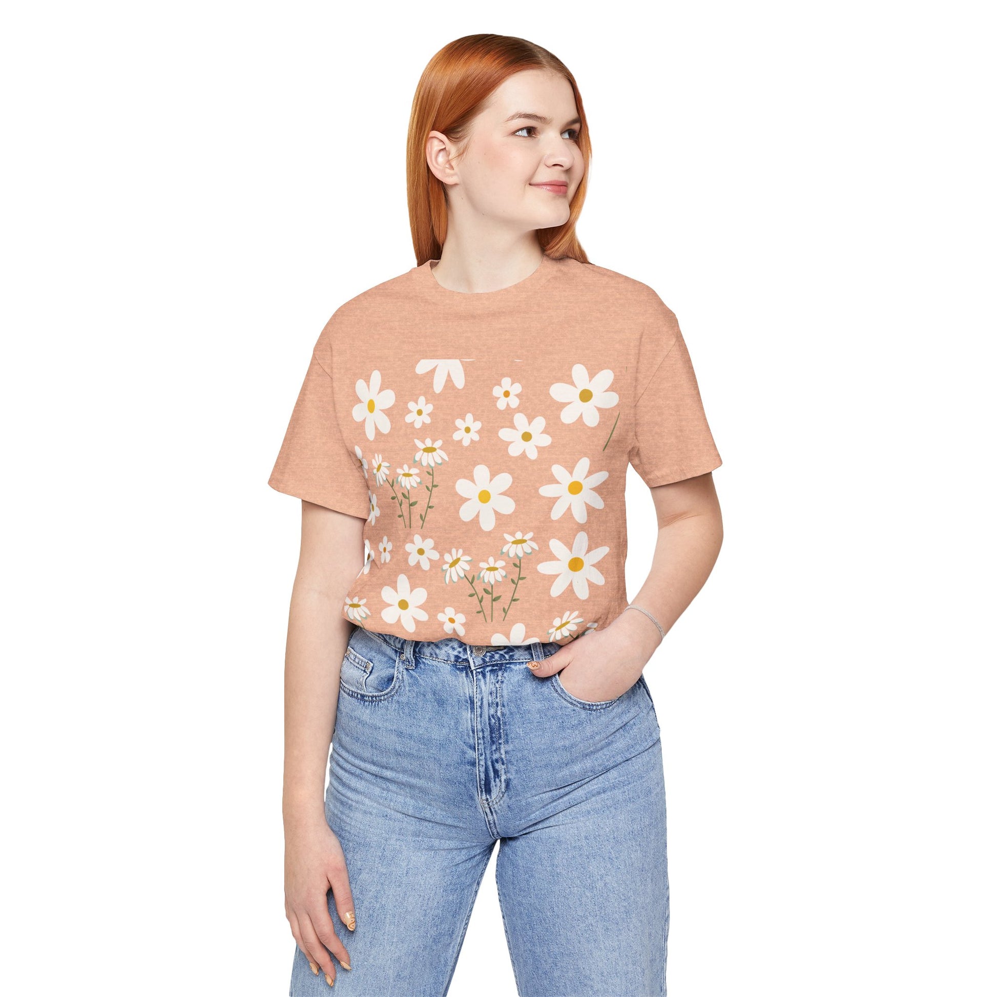 Daisy Meadow Flower Shirt - T - Shirt - Printify - Kristine Celestine