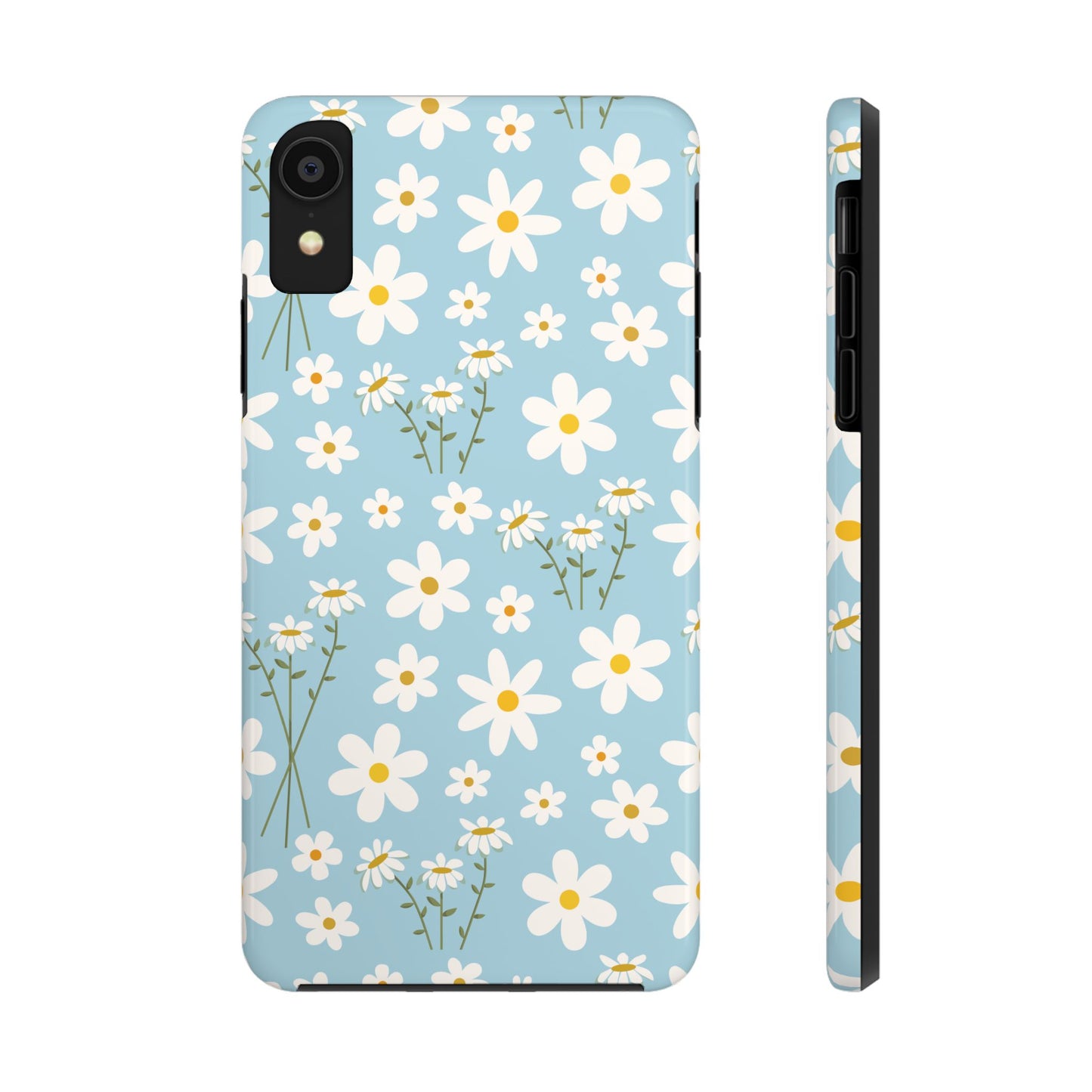 Sky Blue Daisy Tough Phone Case for iPhone and Samsung Galaxy