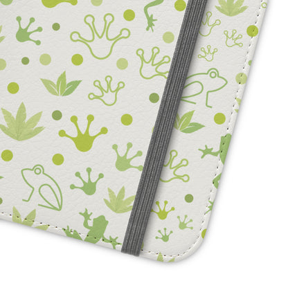 Froggy Flip Phone Case Cover with Pockets - Phone Case - Kristine Celestine