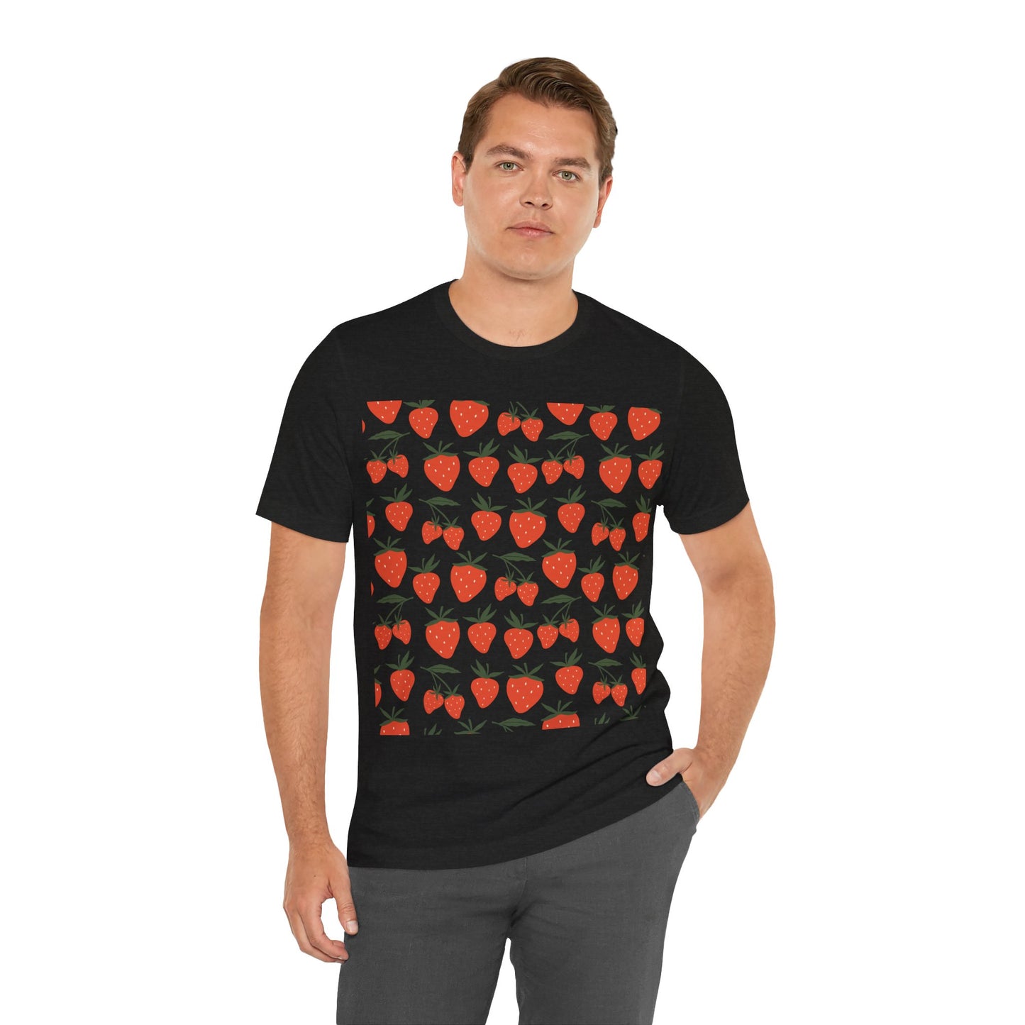 Tropical Strawberry T - Shirt - T - Shirt - Kristine Celestine