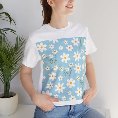 Sky Blue Daisy T - Shirt - T - Shirt - Kristine Celestine