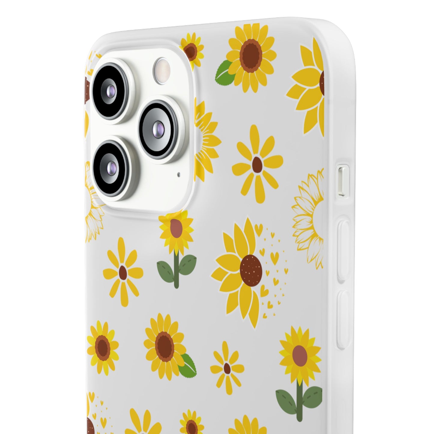 Sunflower Burst Flexible Phone Case iPhone Case Samsung Galaxy