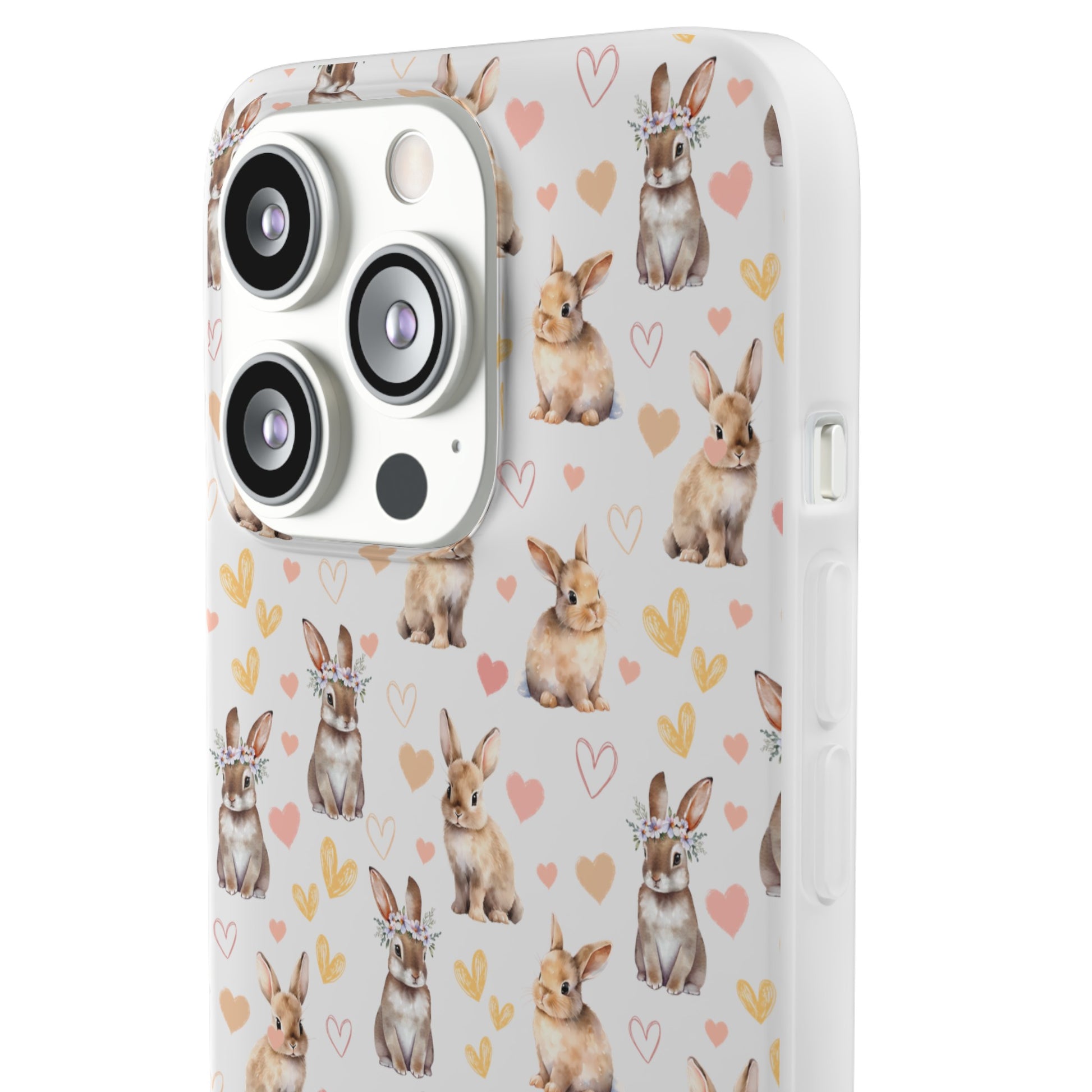 Bunny Love Flexible Phone Case iPhone Case Samsung Galaxy - Phone Case - Kristine Celestine