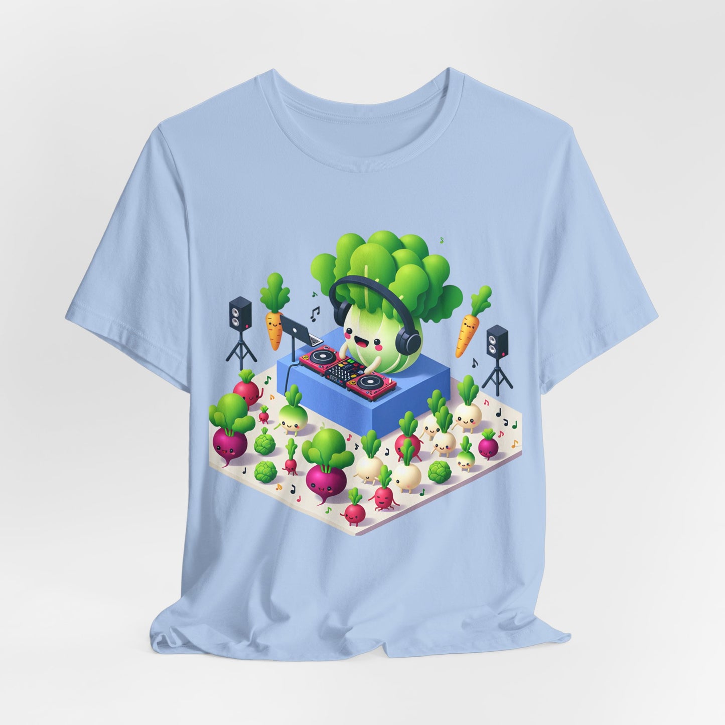 Veggie Party DJ Lettuce Turning Up the Beet T-Shirt