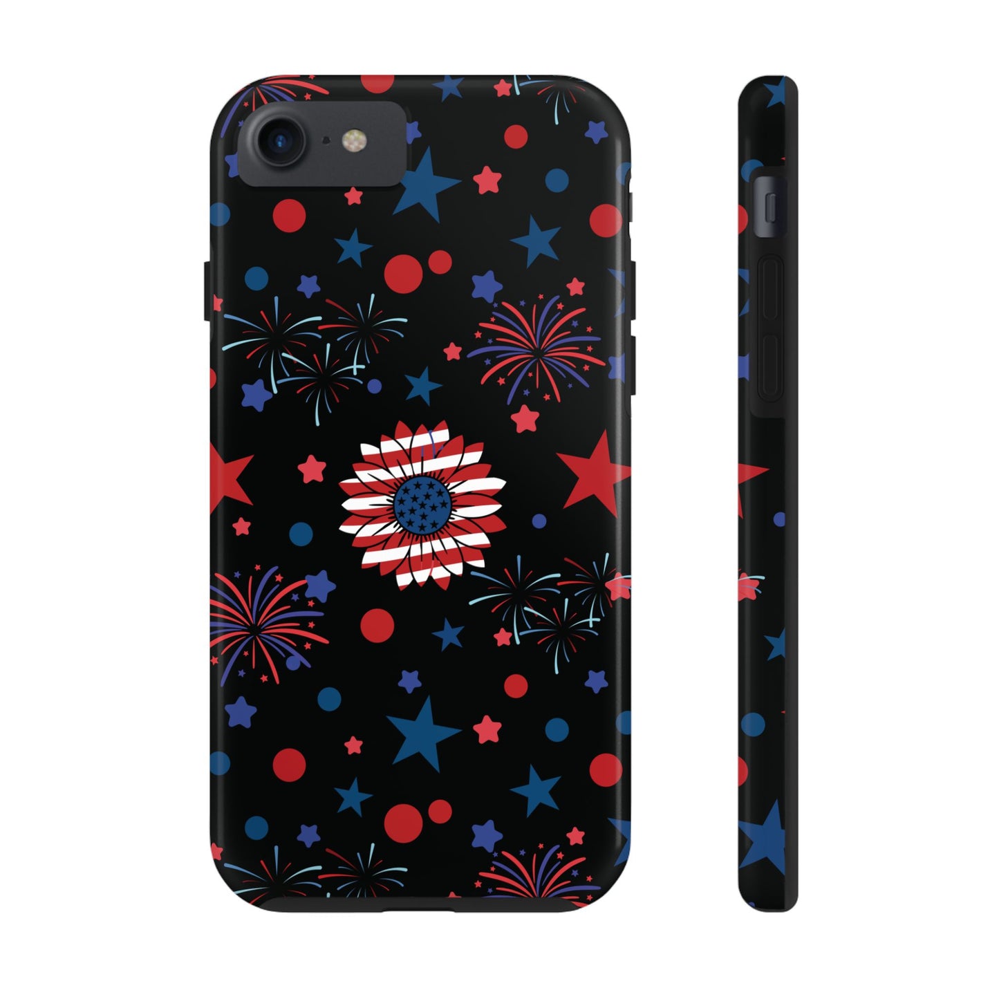 Starry Night America Tough Phone Case for iPhone and Samsung Galaxy