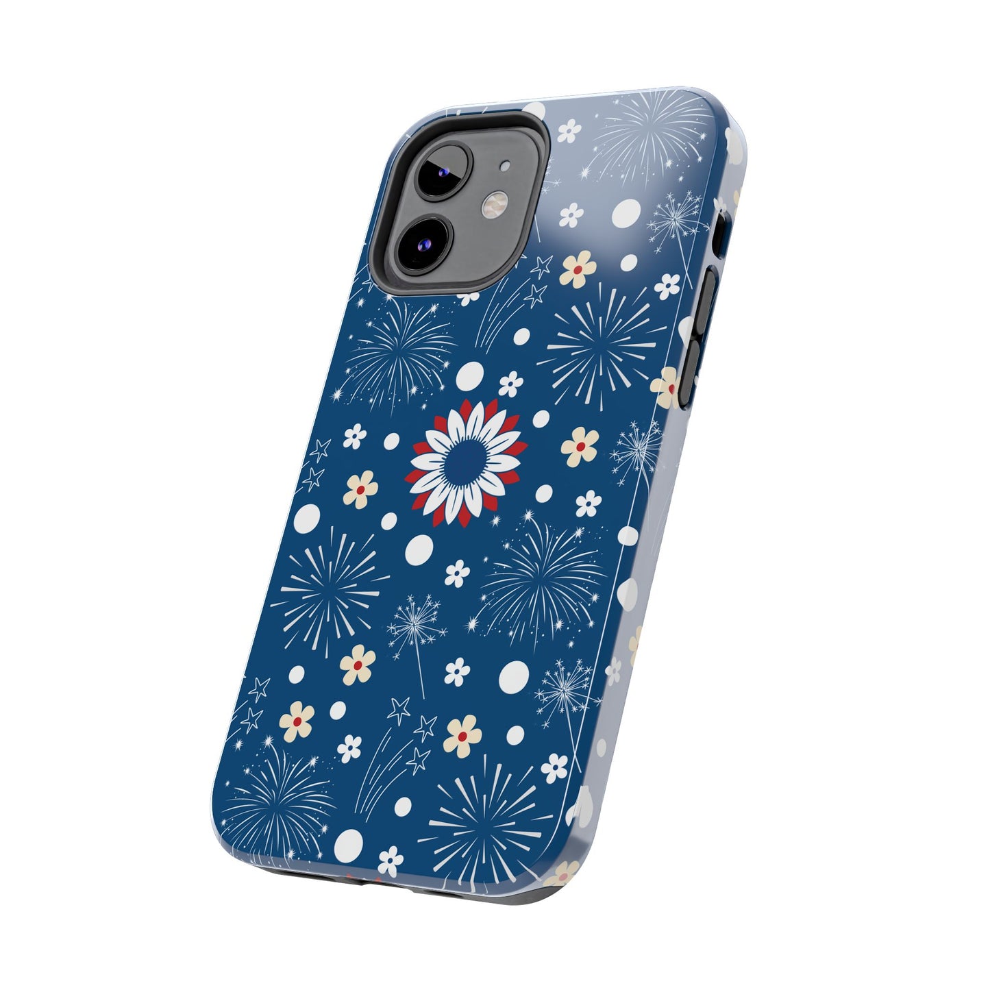 USA Daisy Fireworks Tough Phone Case for iPhone and Samsung Galaxy