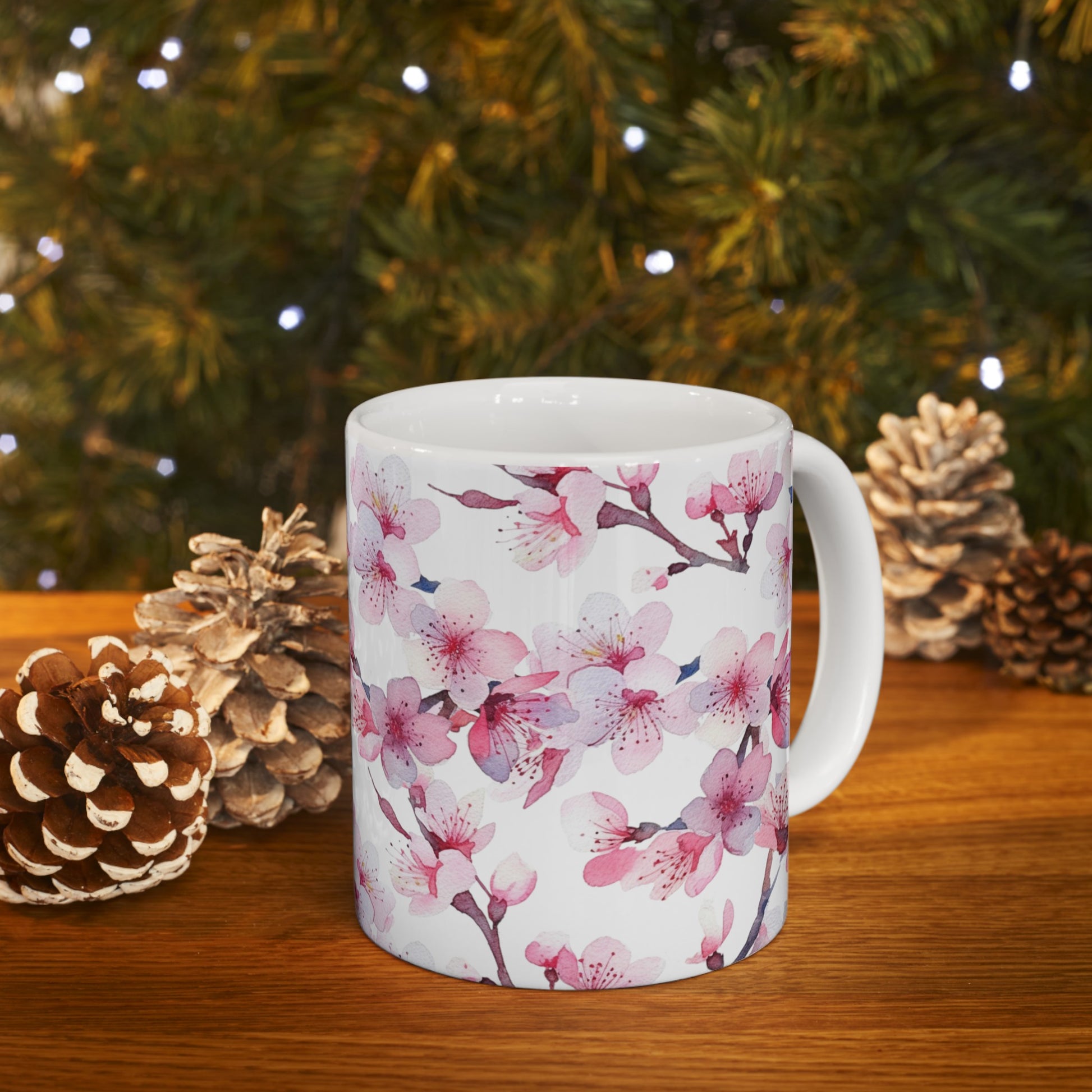 Lovely Cherry Blossom Mug (vL) - Mug - Kristine Celestine