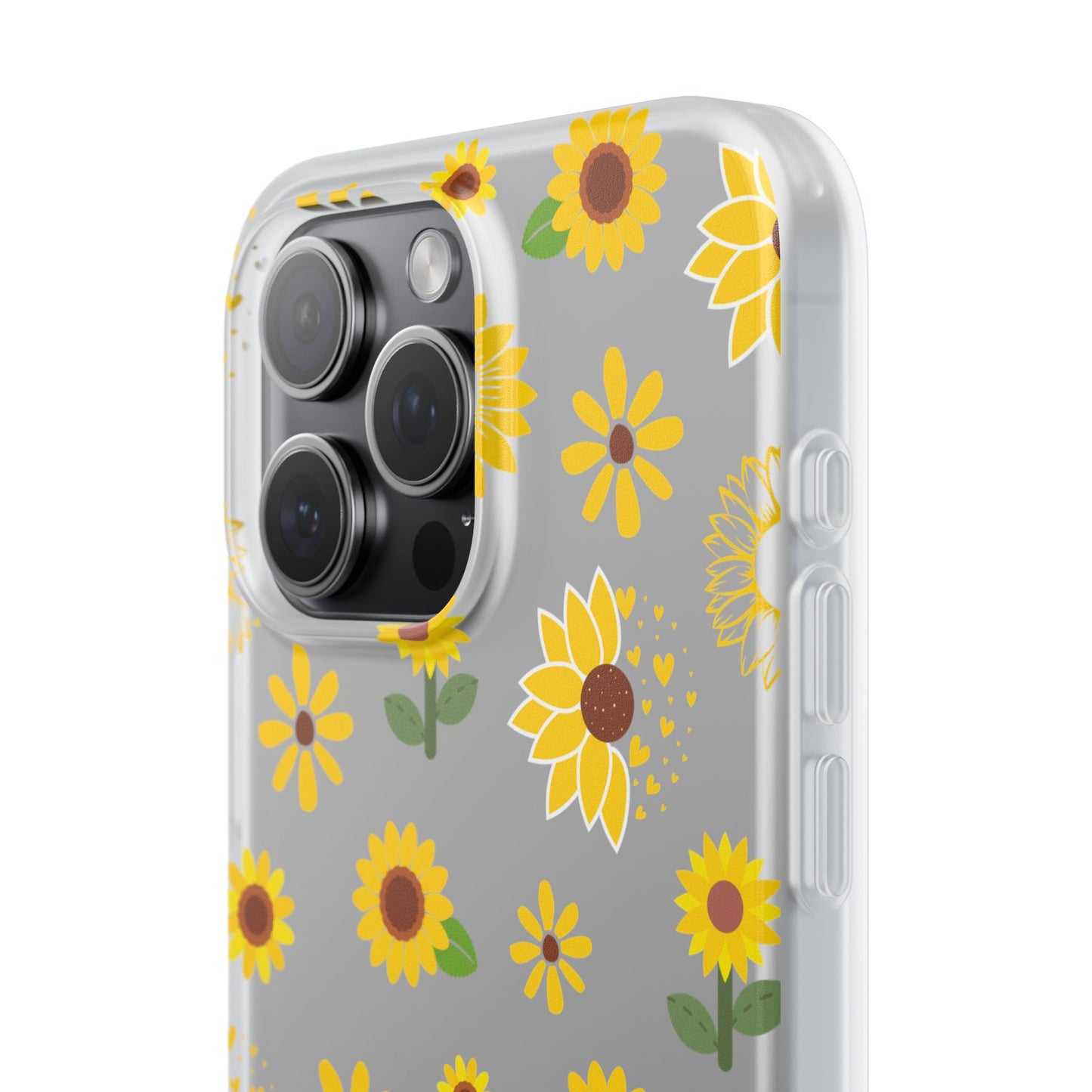 Sunflower Burst Flexible Phone Case iPhone Case Samsung Galaxy